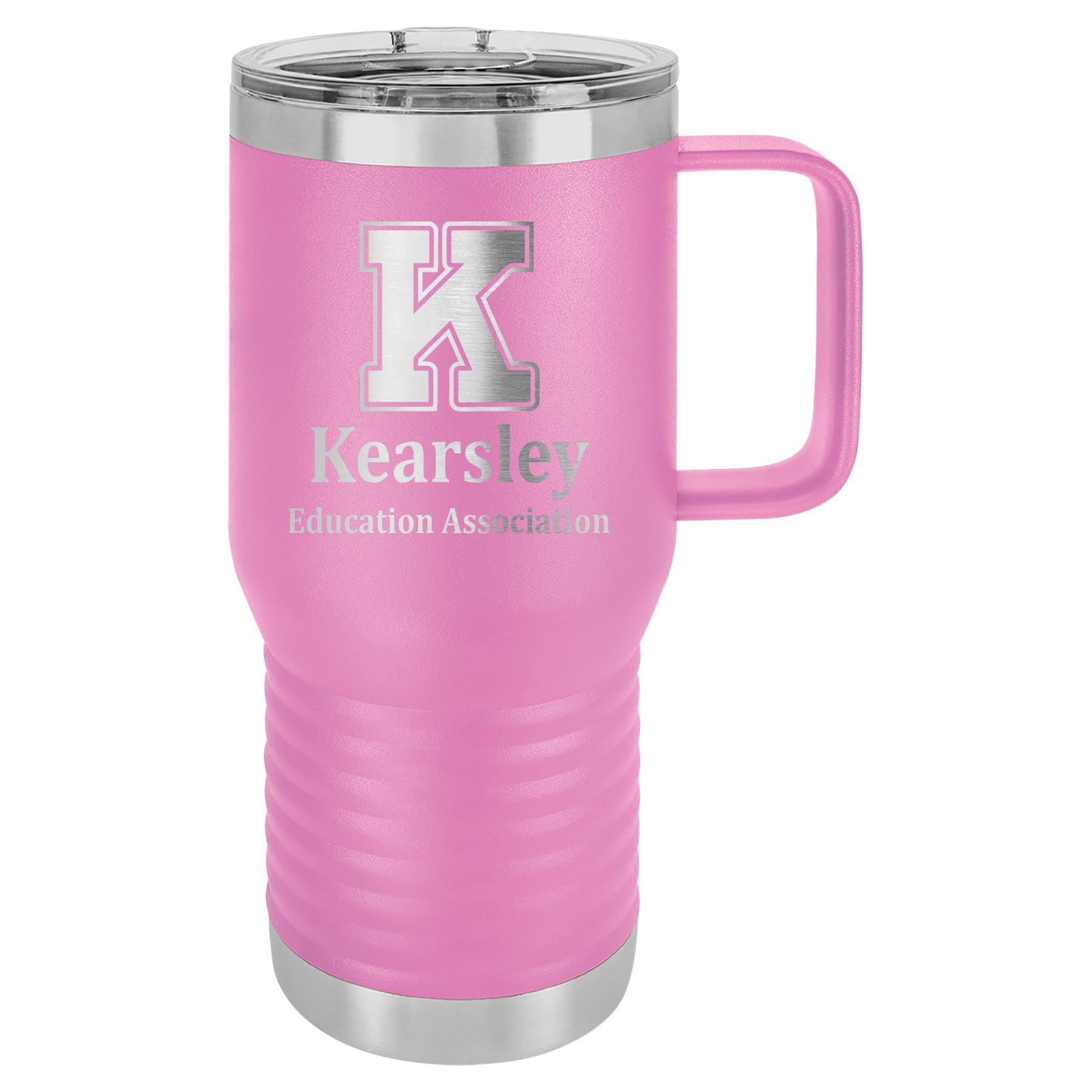 Kearsley Education Association 20 oz. Vacuum Insulated Travel Mug with Slider Lid