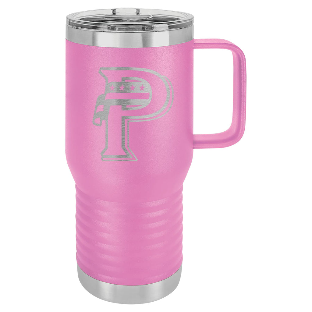 USA Prime Softball 20 oz. Vacuum Insulated Travel Mug with Slider Lid