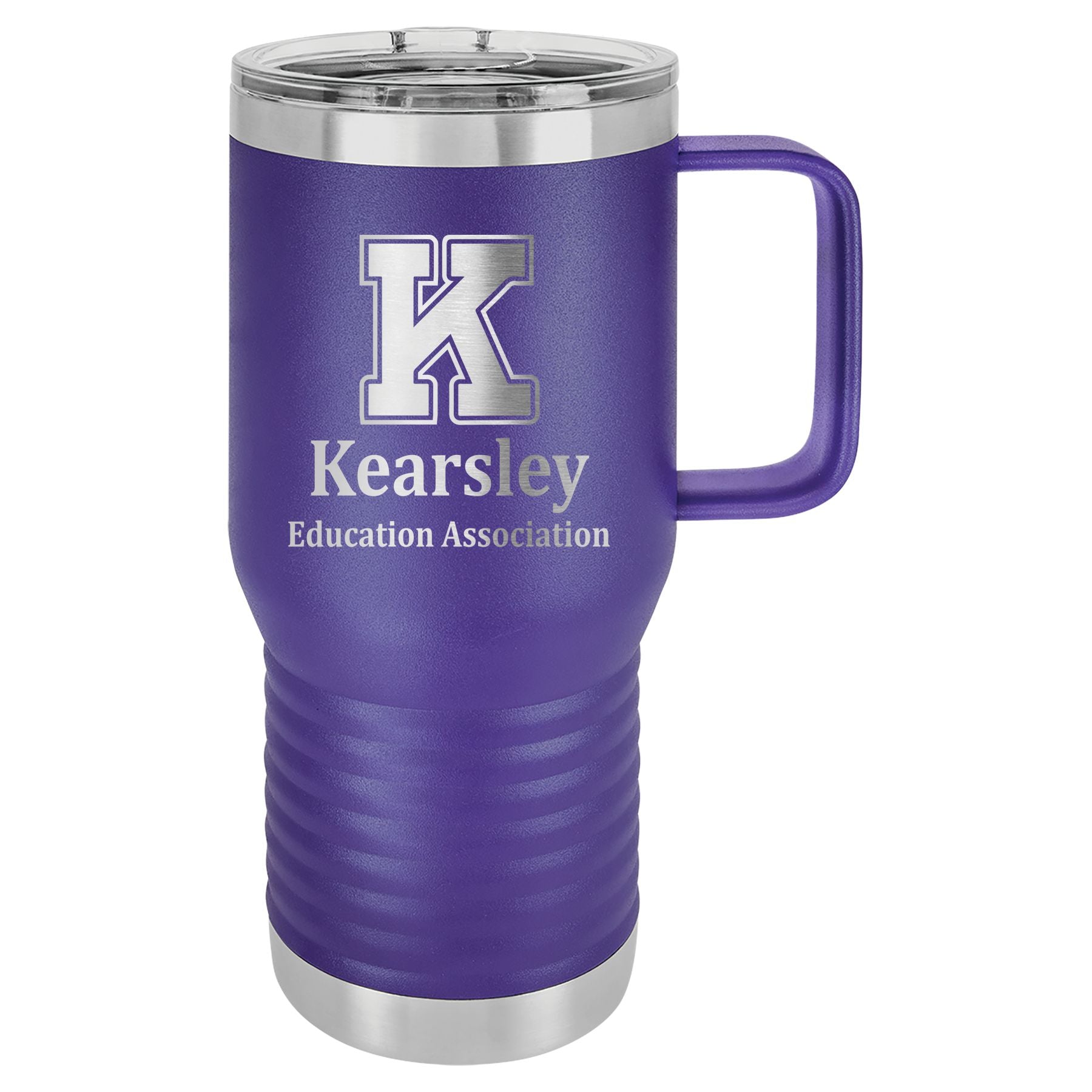Kearsley Education Association 20 oz. Vacuum Insulated Travel Mug with Slider Lid