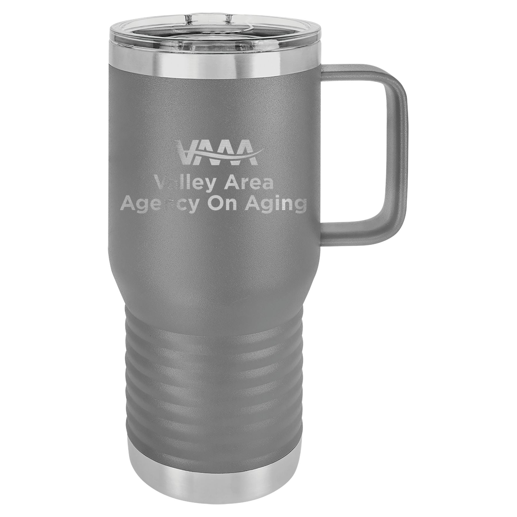 Valley Area Agency on Aging 20 oz. Vacuum Insulated Travel Mug with Slider Lid