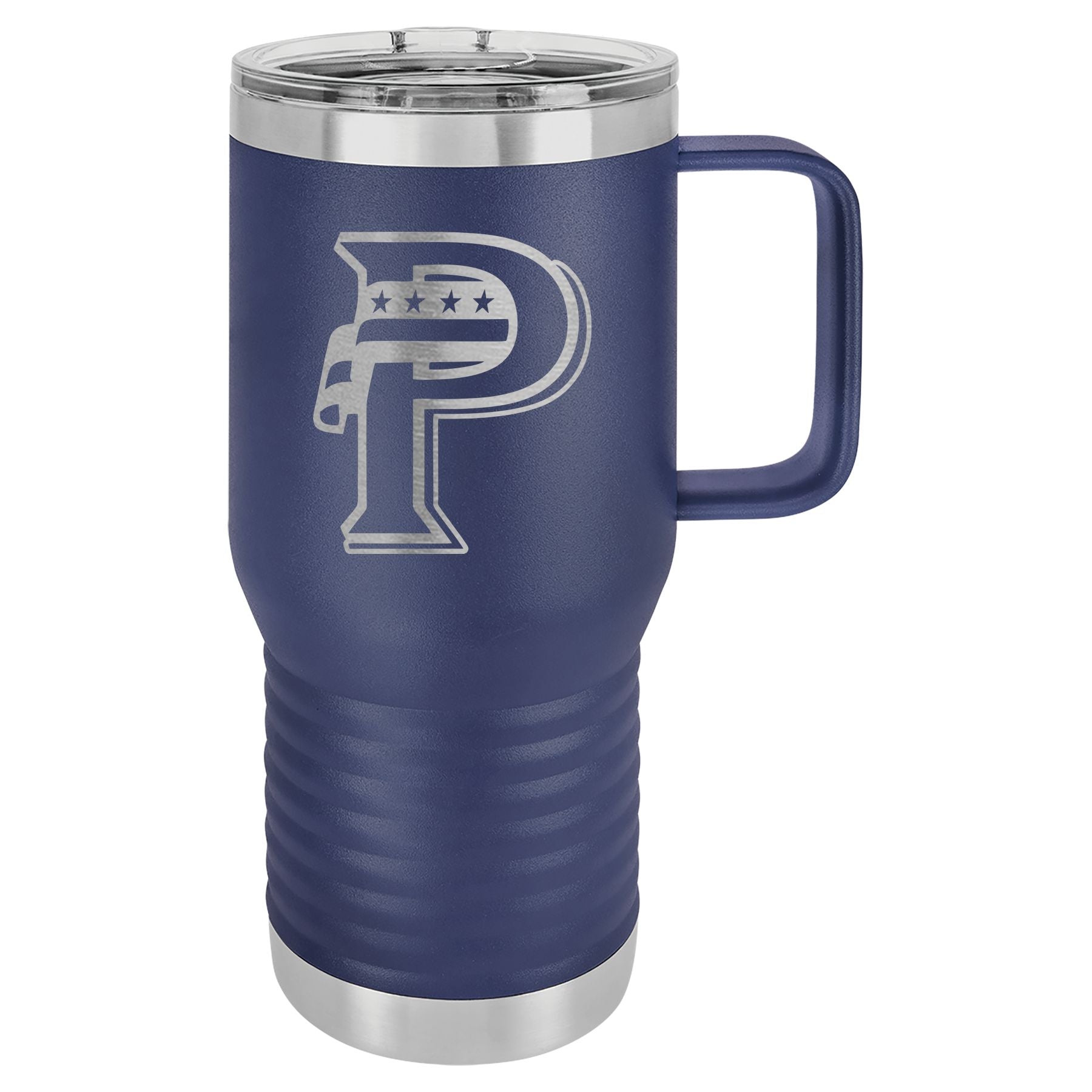USA Prime Softball 20 oz. Vacuum Insulated Travel Mug with Slider Lid