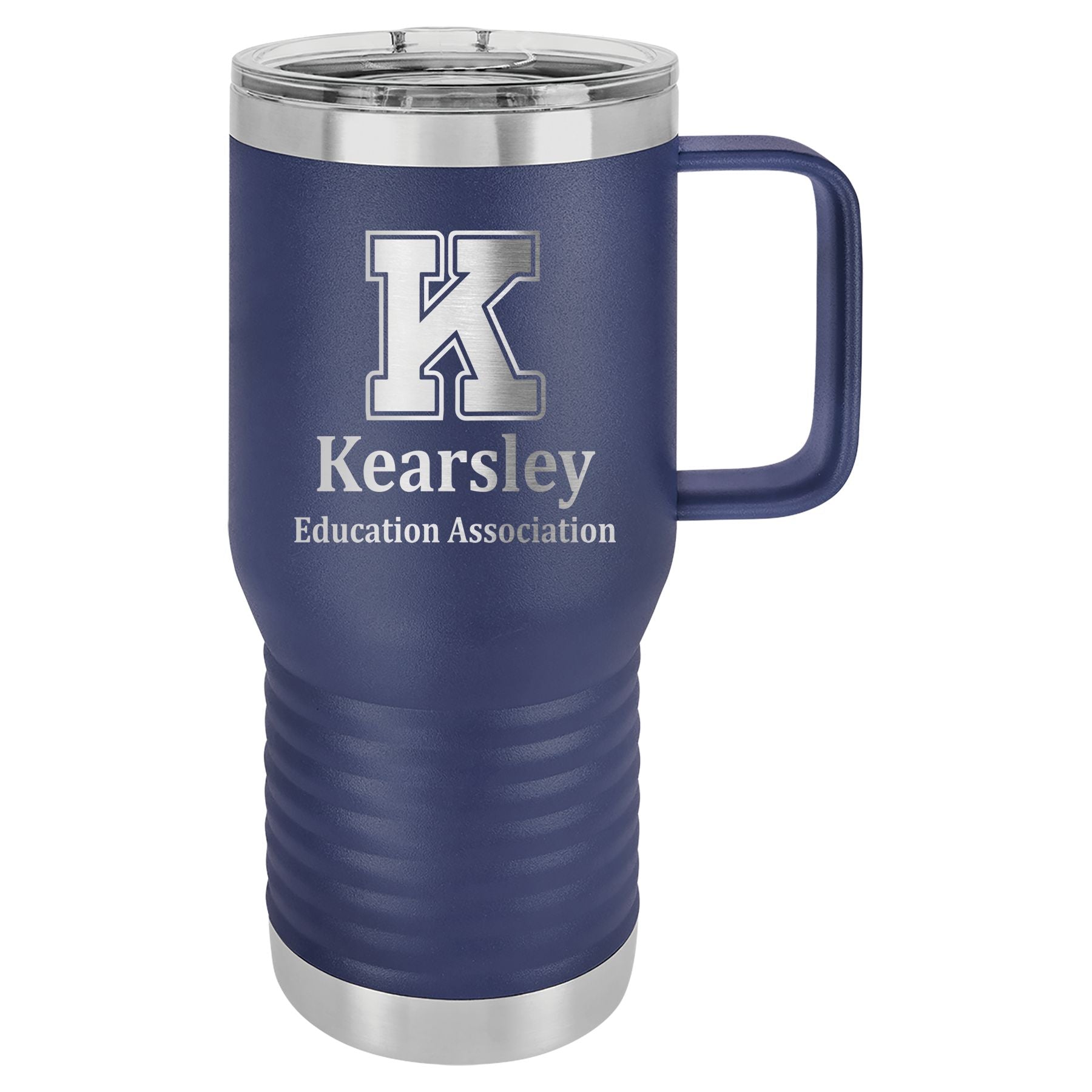Kearsley Education Association 20 oz. Vacuum Insulated Travel Mug with Slider Lid