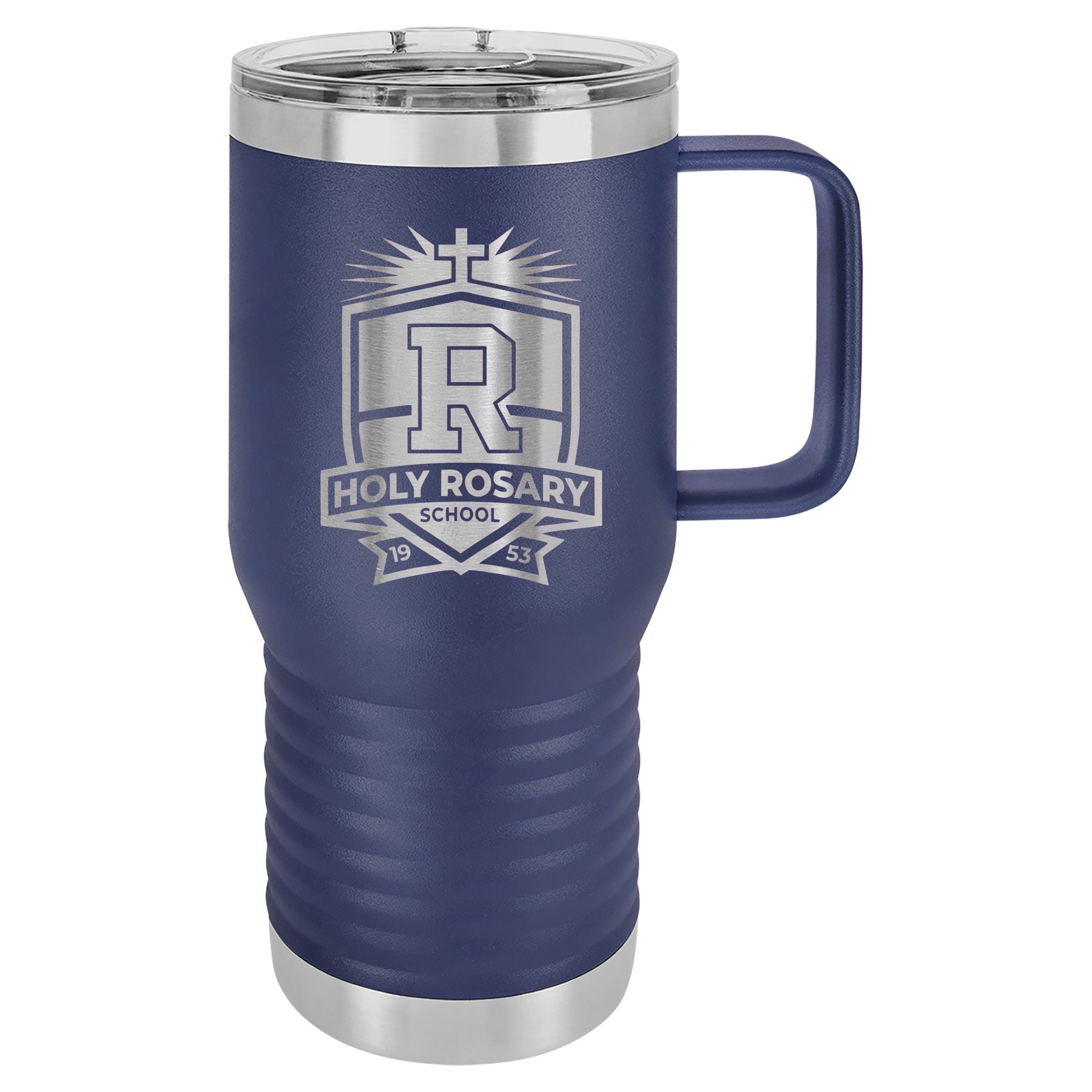 Holy Rosary 20 oz. Vacuum Insulated Travel Mug with Slider Lid