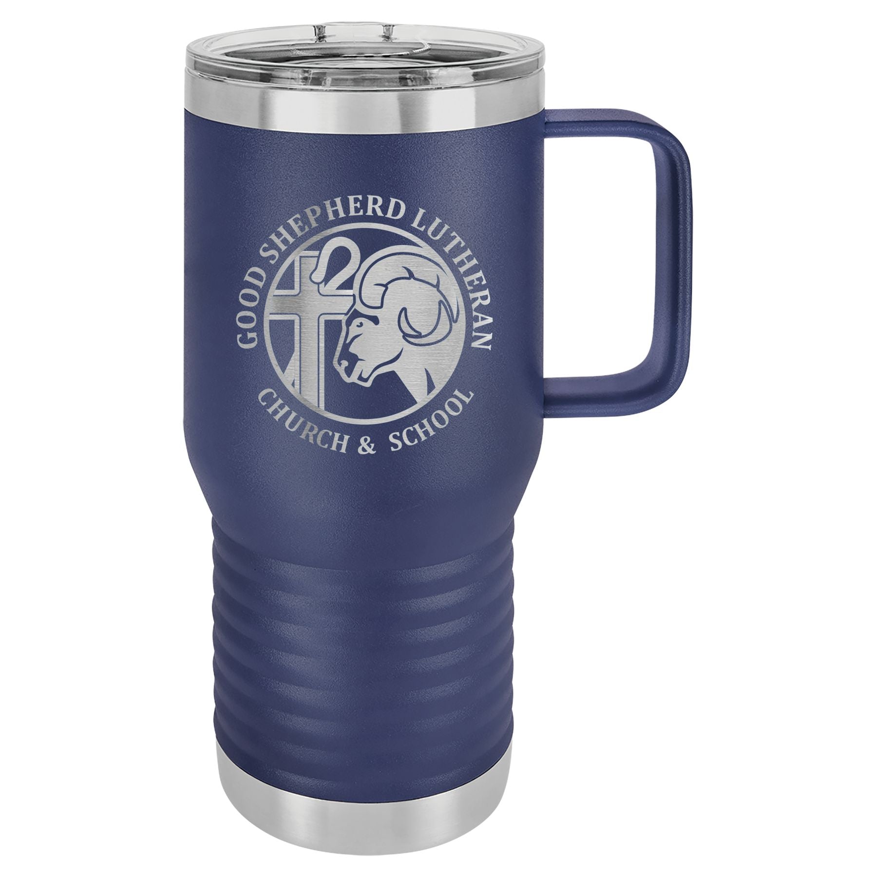 Good Shepherd 20 oz. Vacuum Insulated Travel Mug with Slider Lid