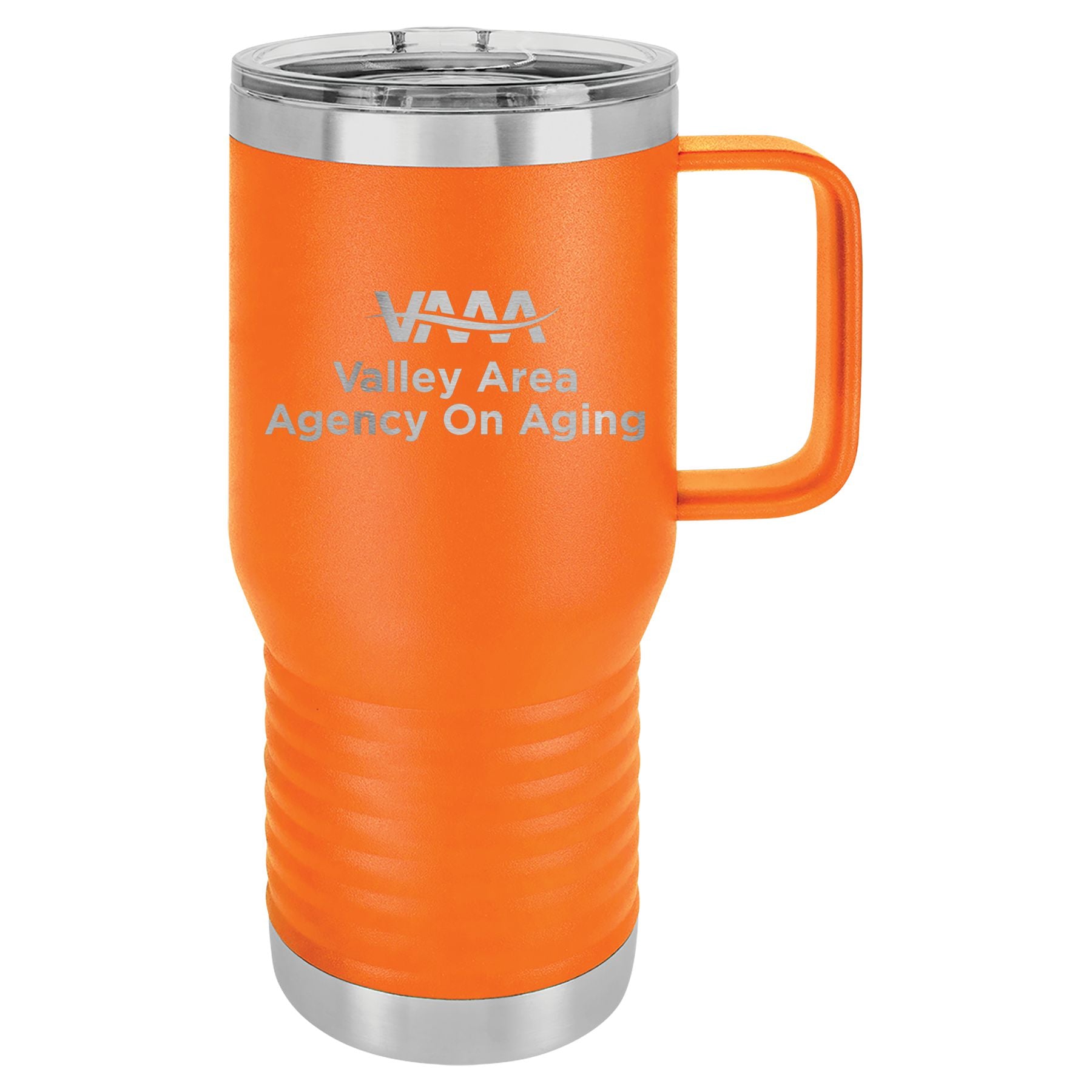 Valley Area Agency on Aging 20 oz. Vacuum Insulated Travel Mug with Slider Lid