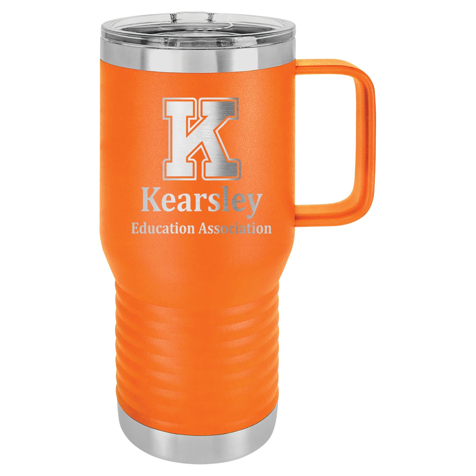 Kearsley Education Association 20 oz. Vacuum Insulated Travel Mug with Slider Lid