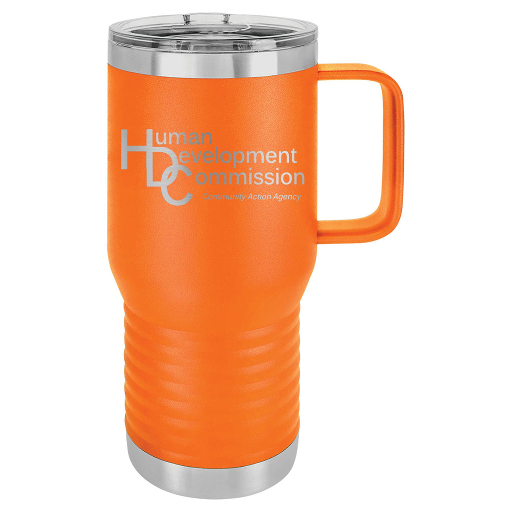 Human Development Commission 20 oz. Vacuum Insulated Travel Mug with Slider Lid
