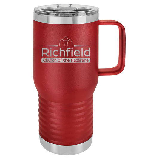 Richfield Church of the Nazarene 20 oz. Vacuum Insulated Travel Mug with Slider Lid