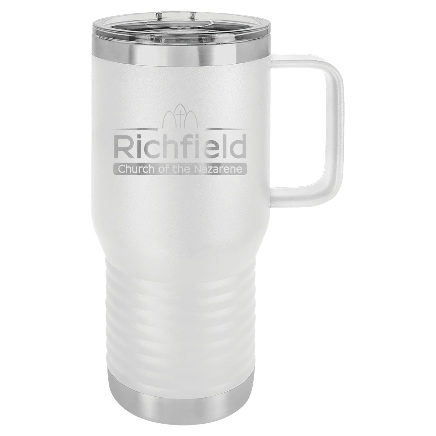 Richfield Church of the Nazarene 20 oz. Vacuum Insulated Travel Mug with Slider Lid