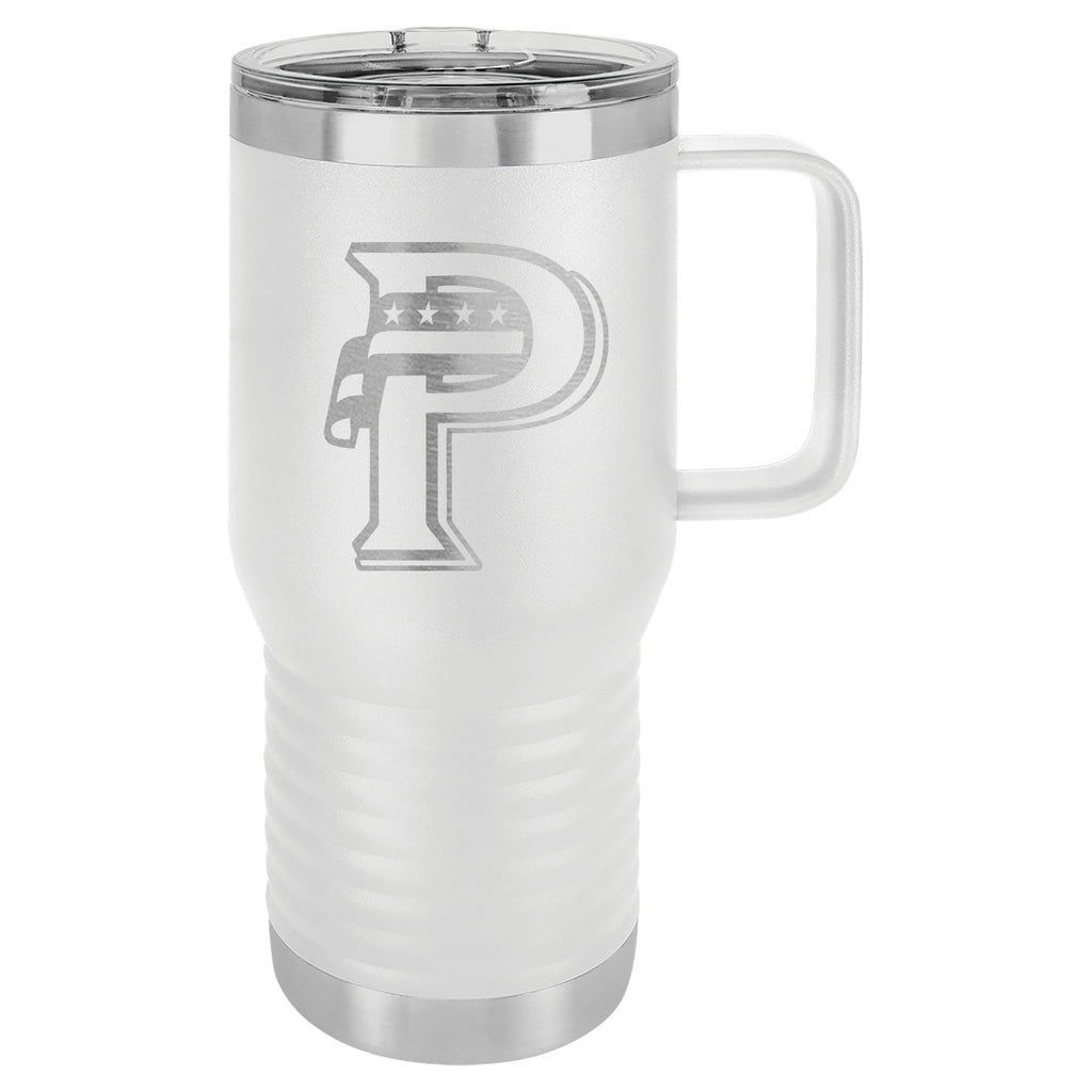 USA Prime Softball 20 oz. Vacuum Insulated Travel Mug with Slider Lid