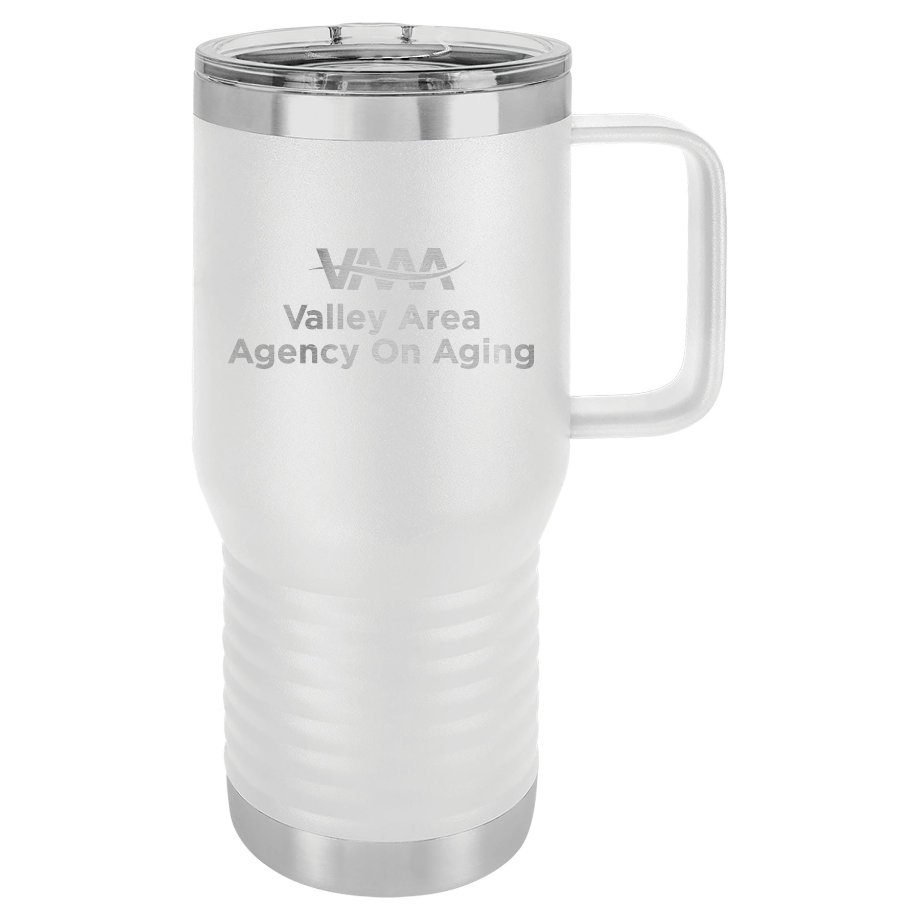 Valley Area Agency on Aging 20 oz. Vacuum Insulated Travel Mug with Slider Lid