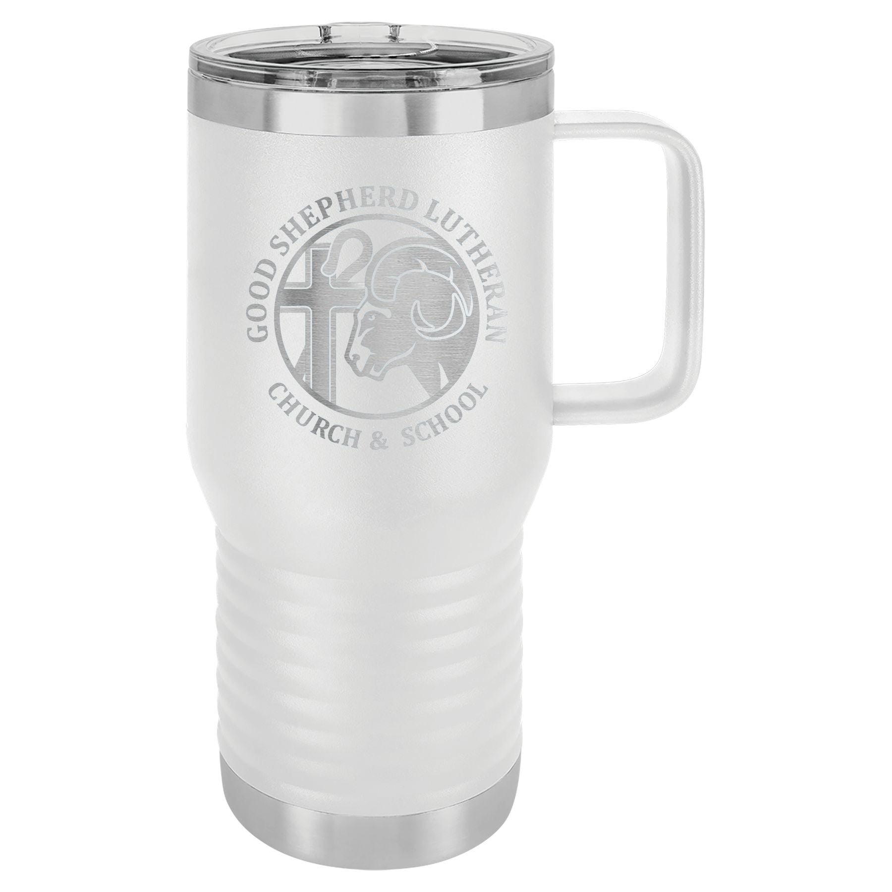 Good Shepherd 20 oz. Vacuum Insulated Travel Mug with Slider Lid
