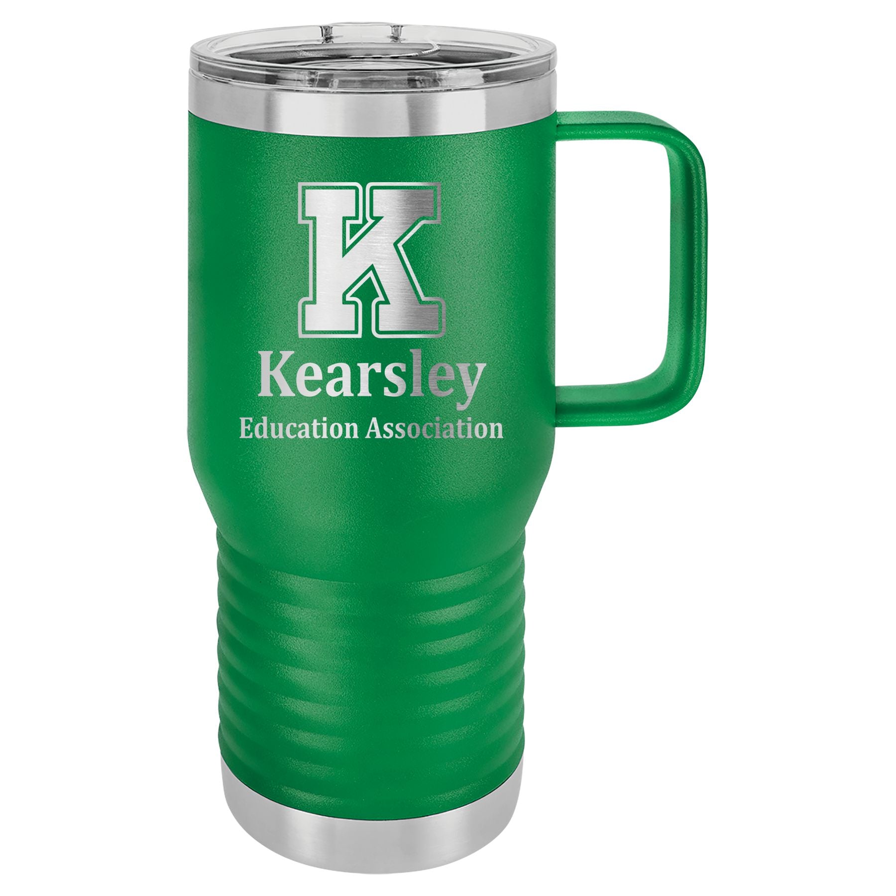Kearsley Education Association 20 oz. Vacuum Insulated Travel Mug with Slider Lid