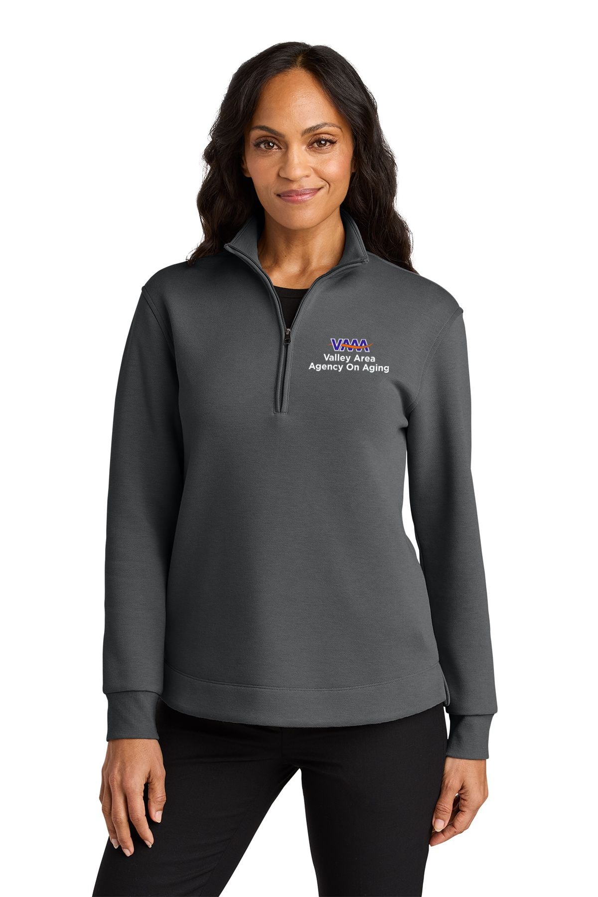 Valley Area Agency On Aging Port Authority® Women’s Wearever Signature Double Pique 1/4-Zip