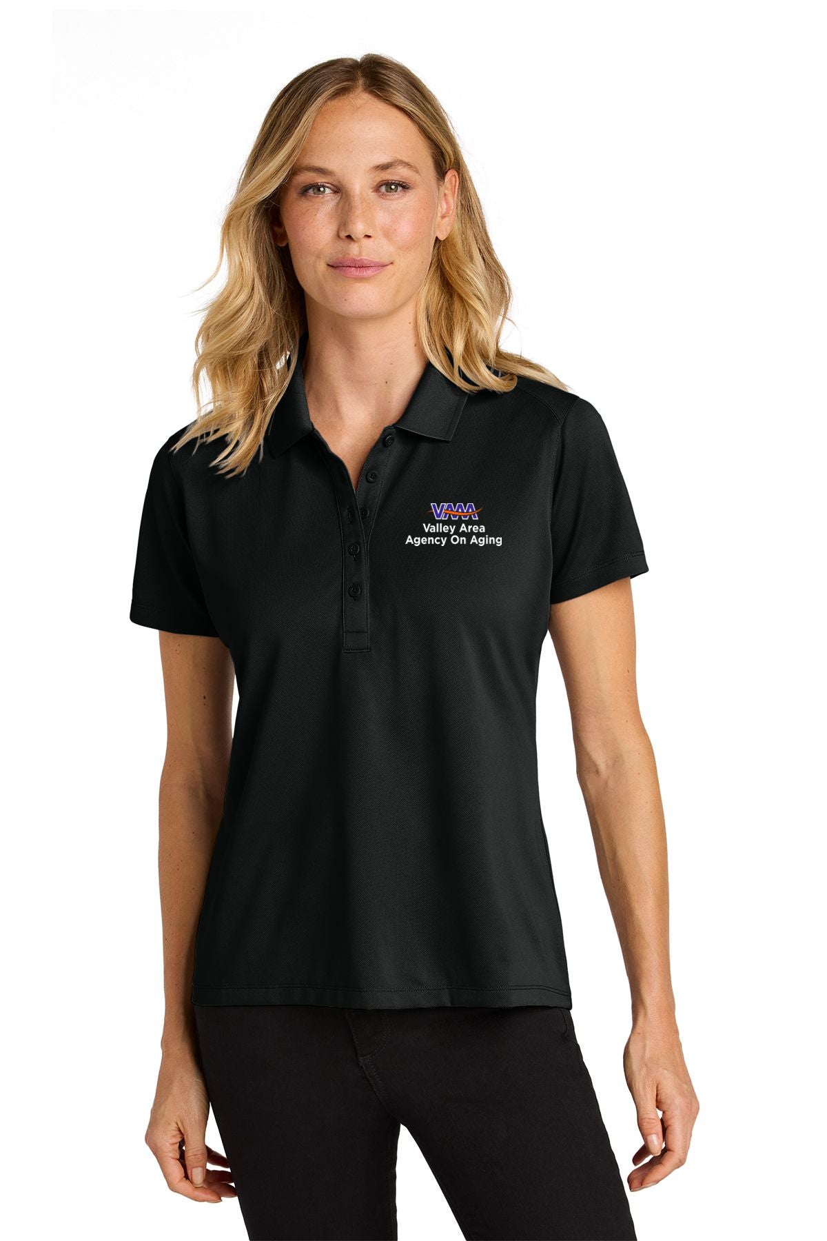 Valley Area Agency On Aging Wearever Performance Pique Polo