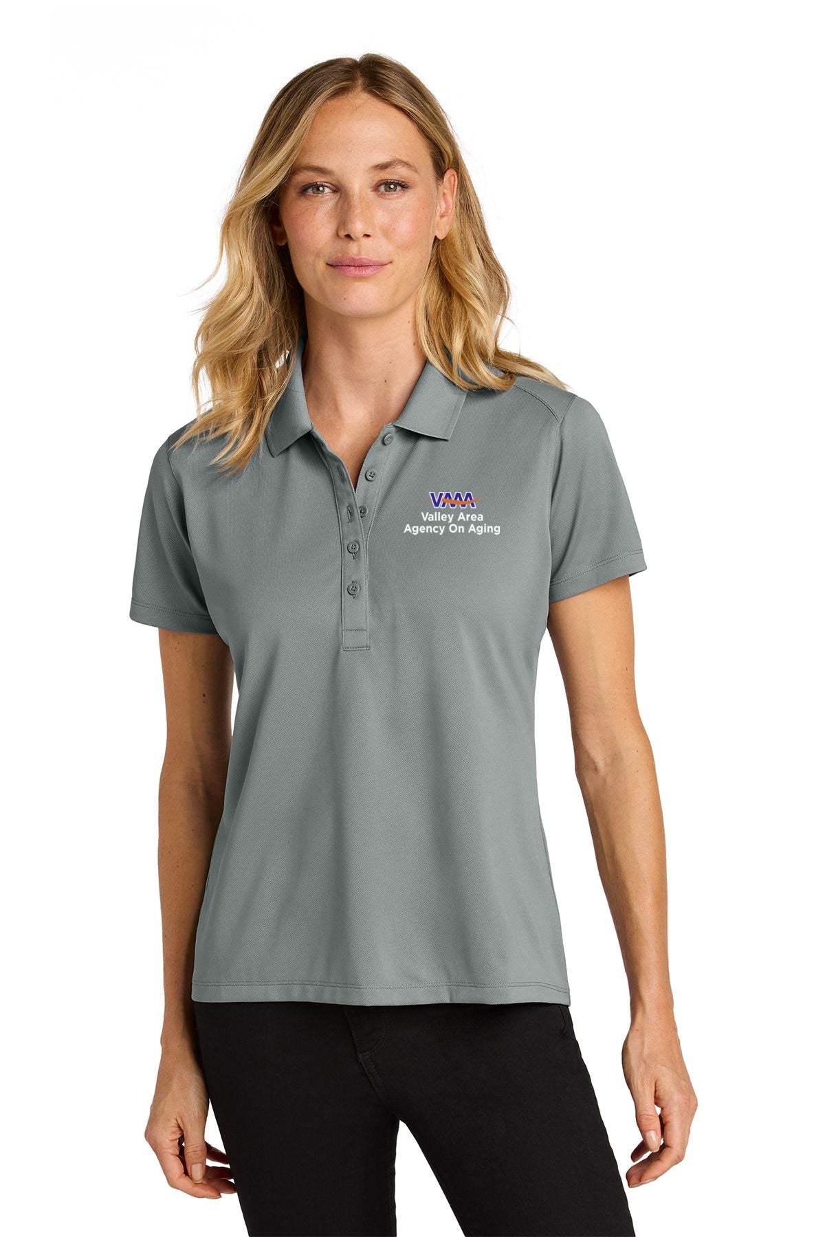Valley Area Agency On Aging Wearever Performance Pique Polo