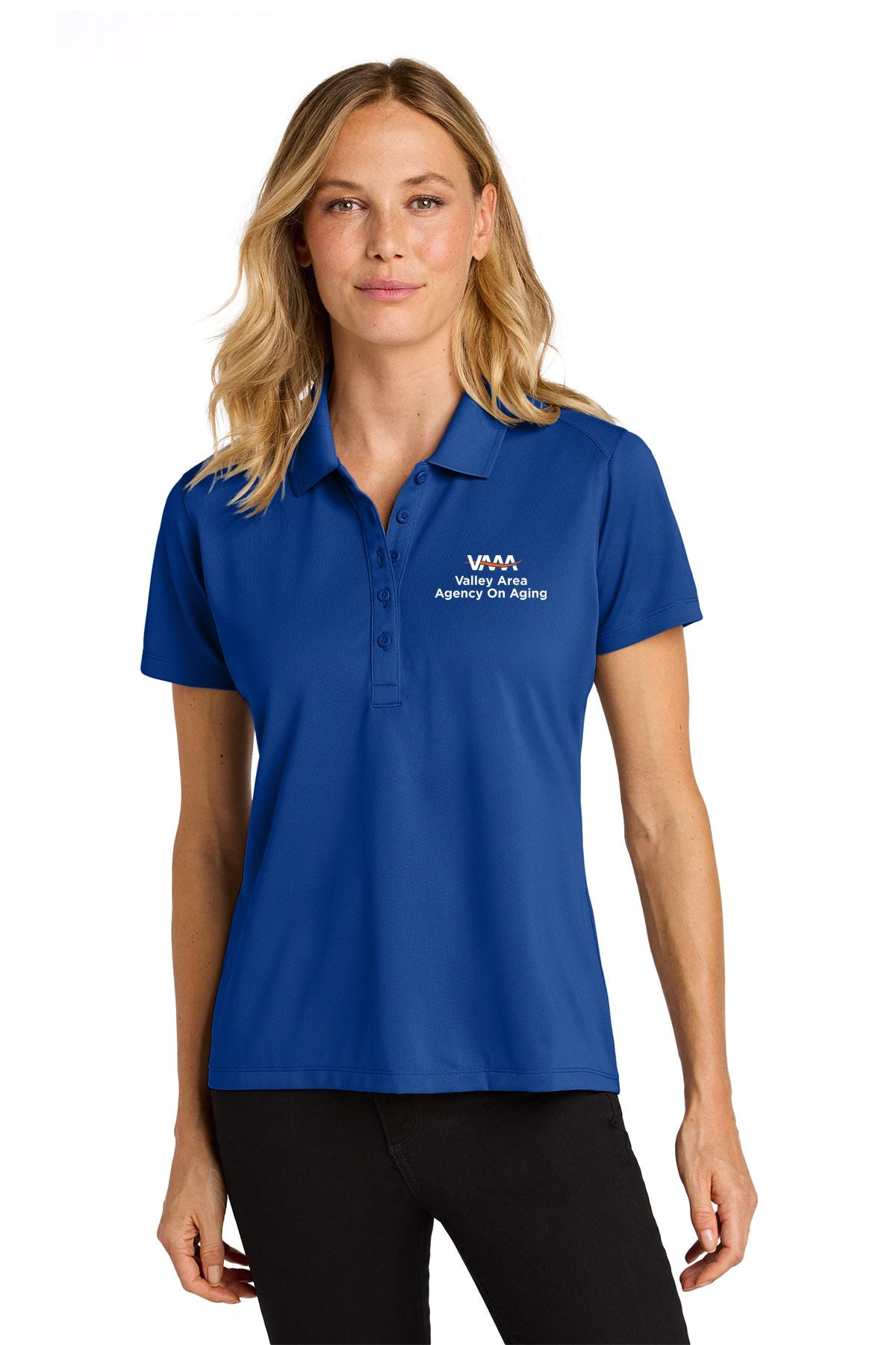 Valley Area Agency On Aging Wearever Performance Pique Polo