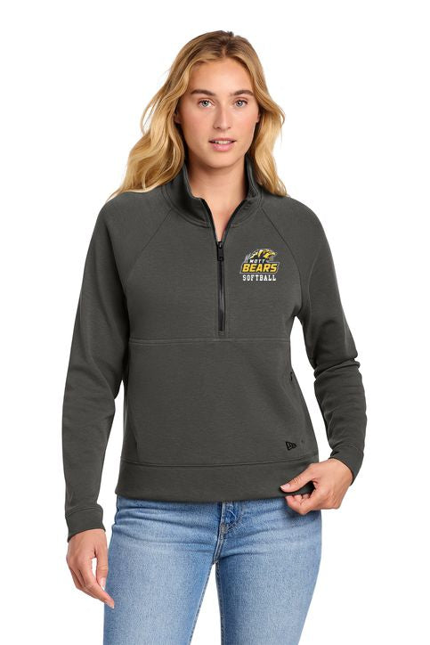 Mott CC Softball New Era® Women's STS 1/2-Zip
