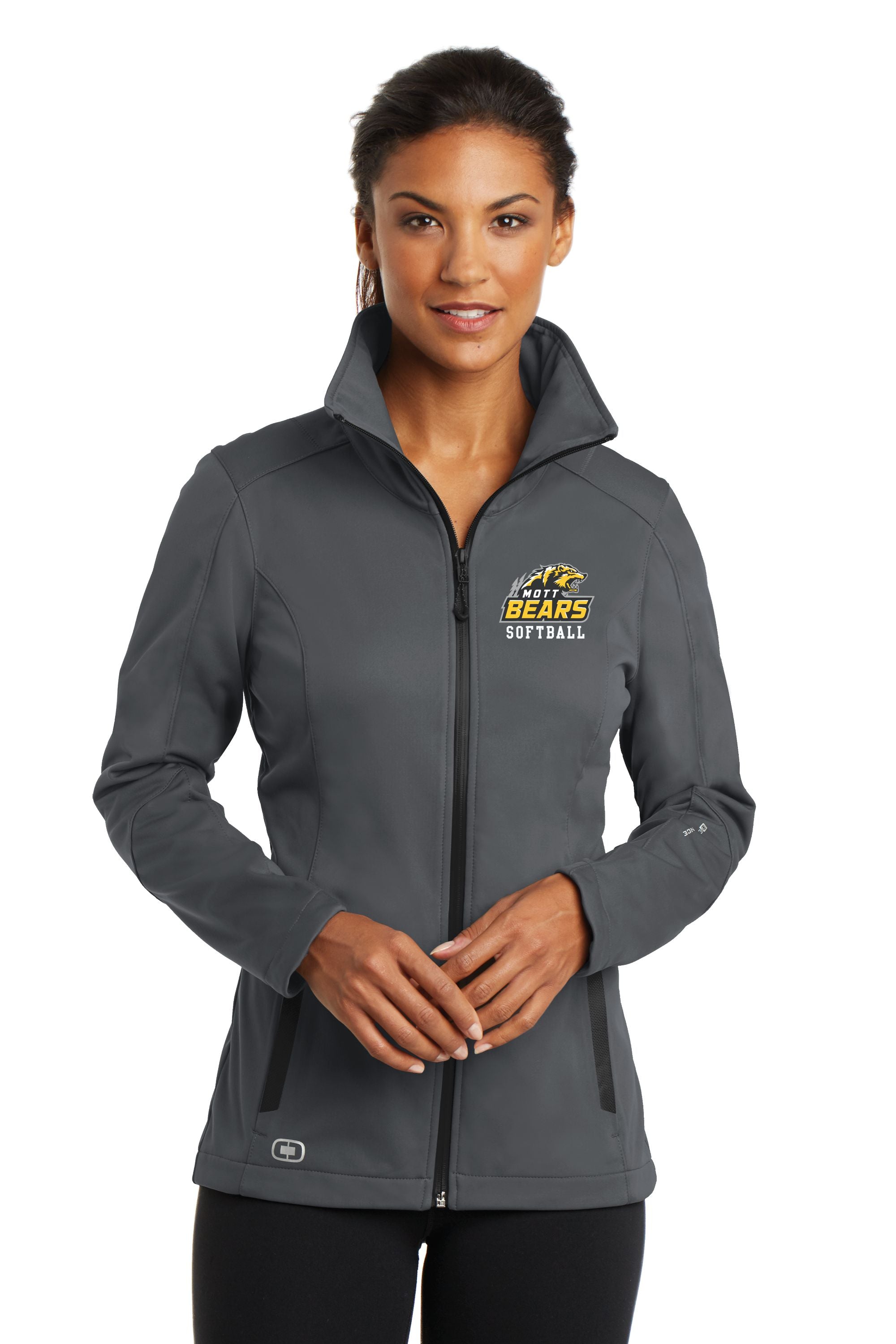 Mott CC Softball OGIO® Women's Crux Soft Shell Jacket