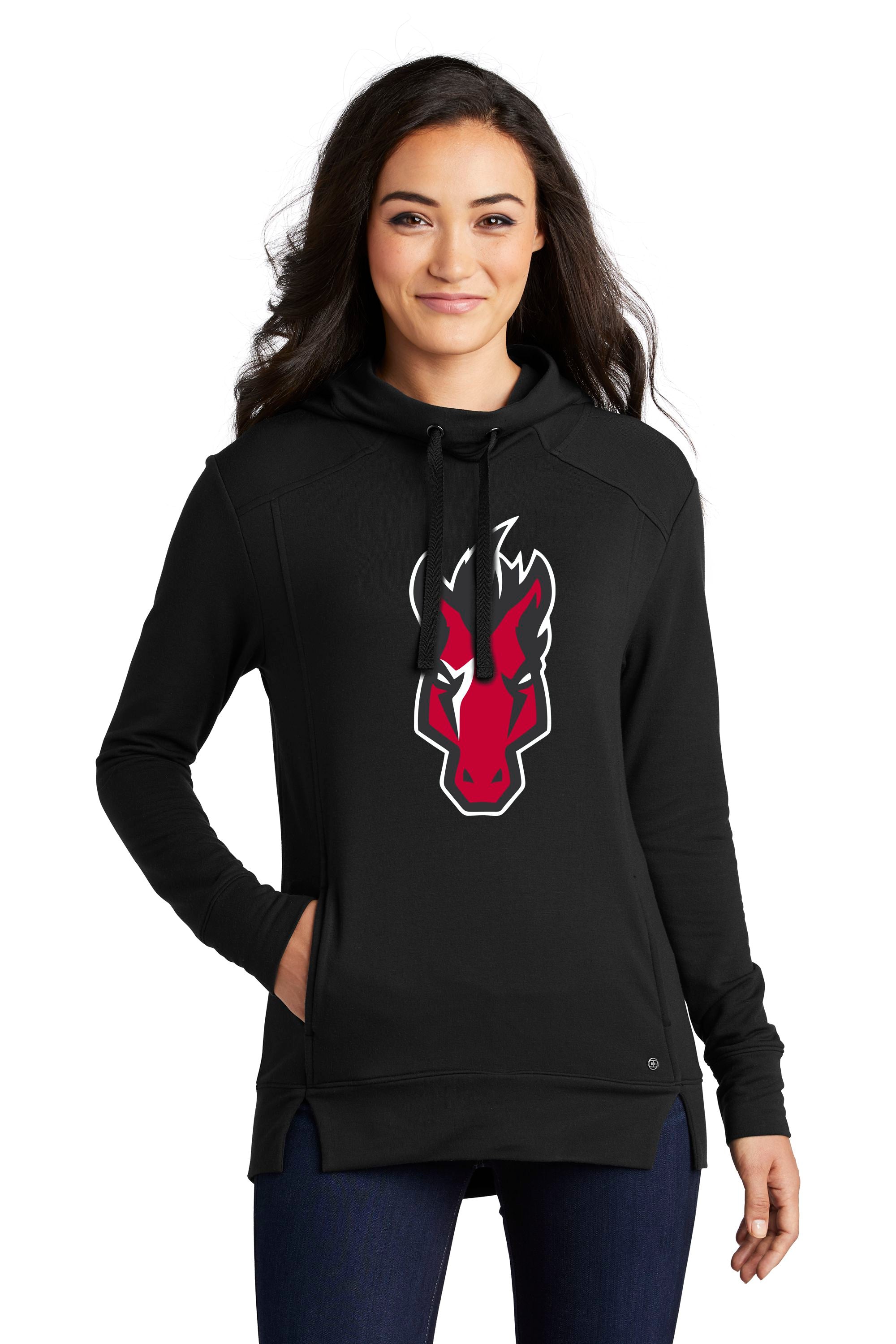 Mustangs Ladies Luuma Pullover Fleece Hoodie