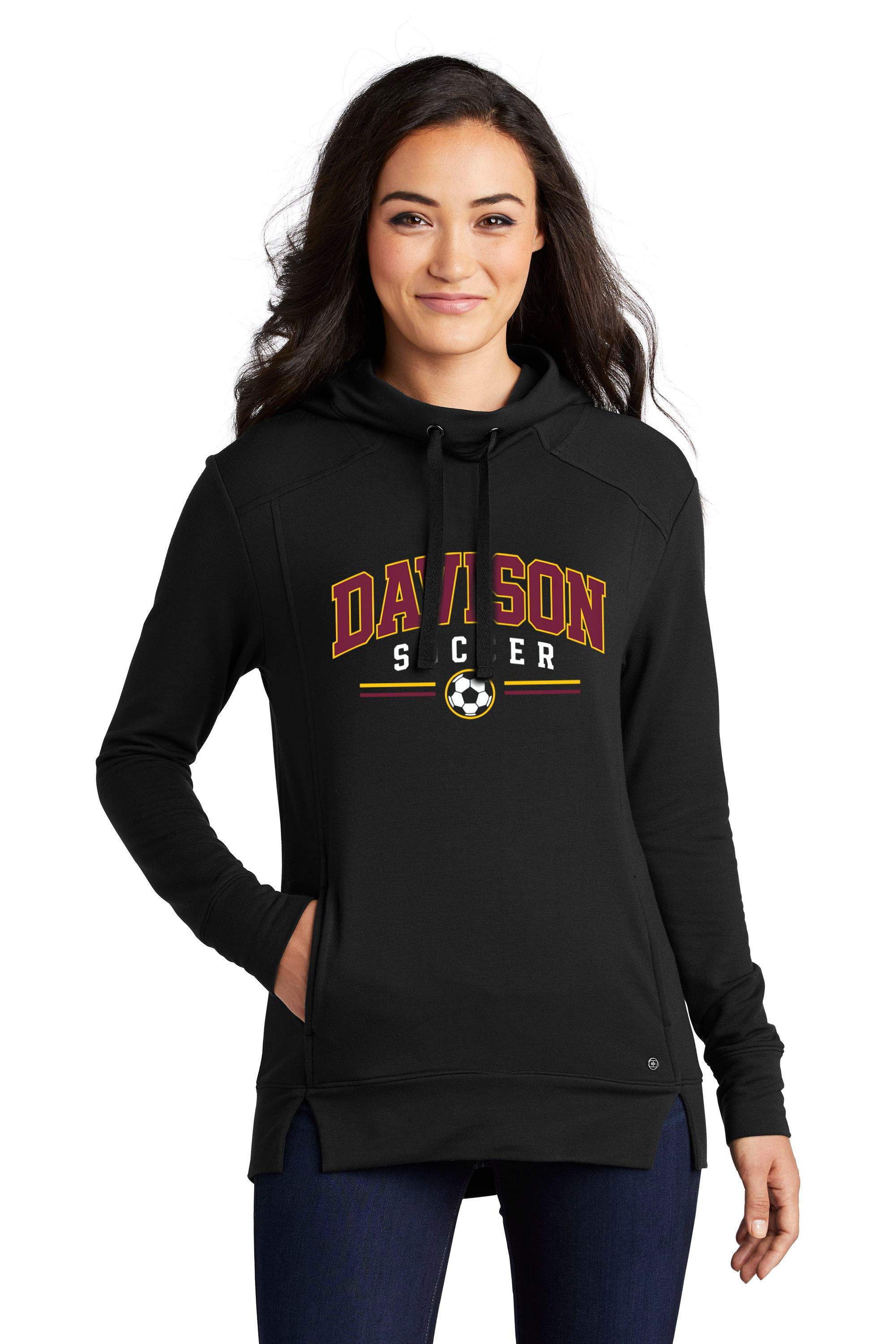 Davison Soccer Ladies Luuma Pullover Fleece Hoodie