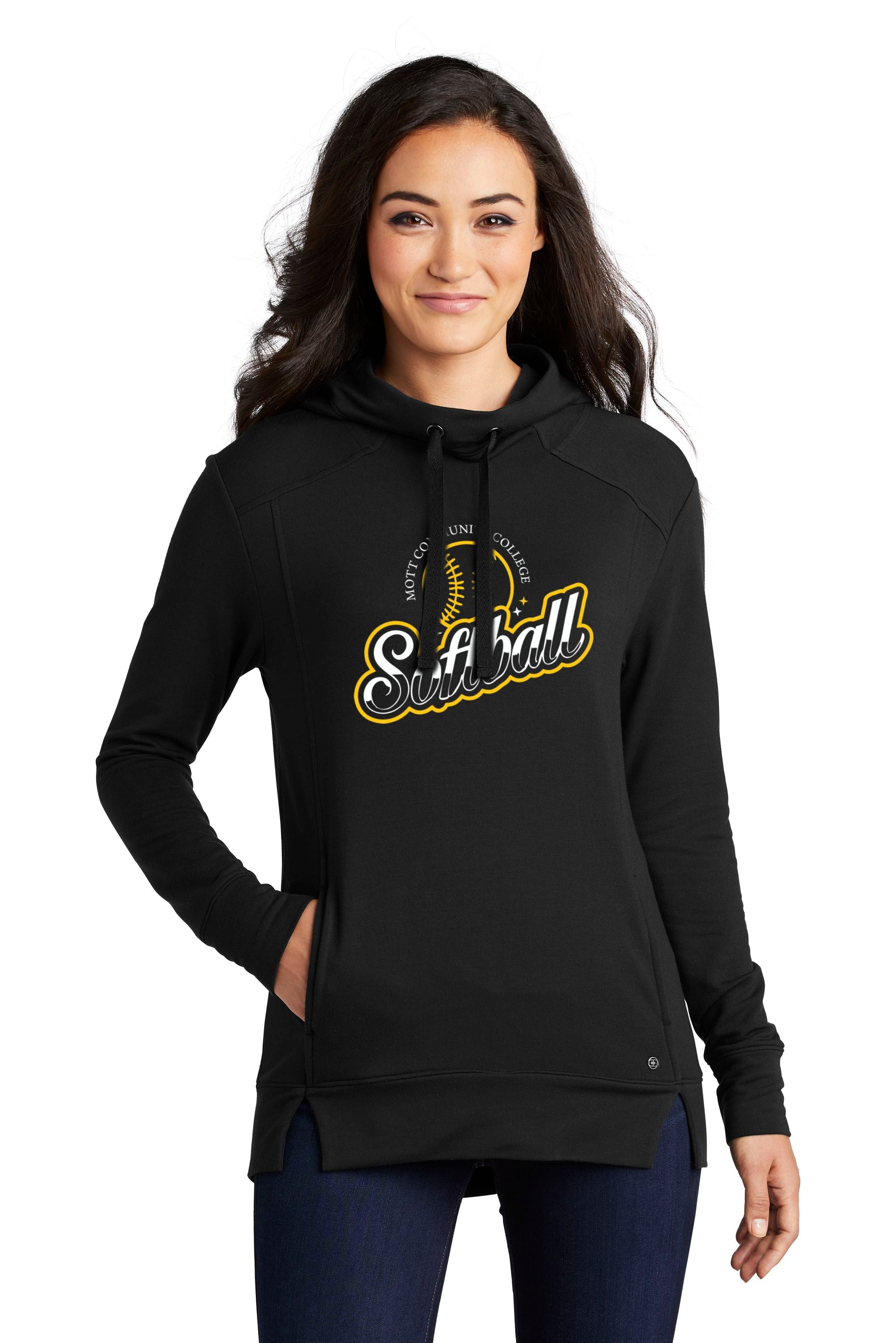 Mott Softball Ladies Luuma Pullover Fleece Hoodie