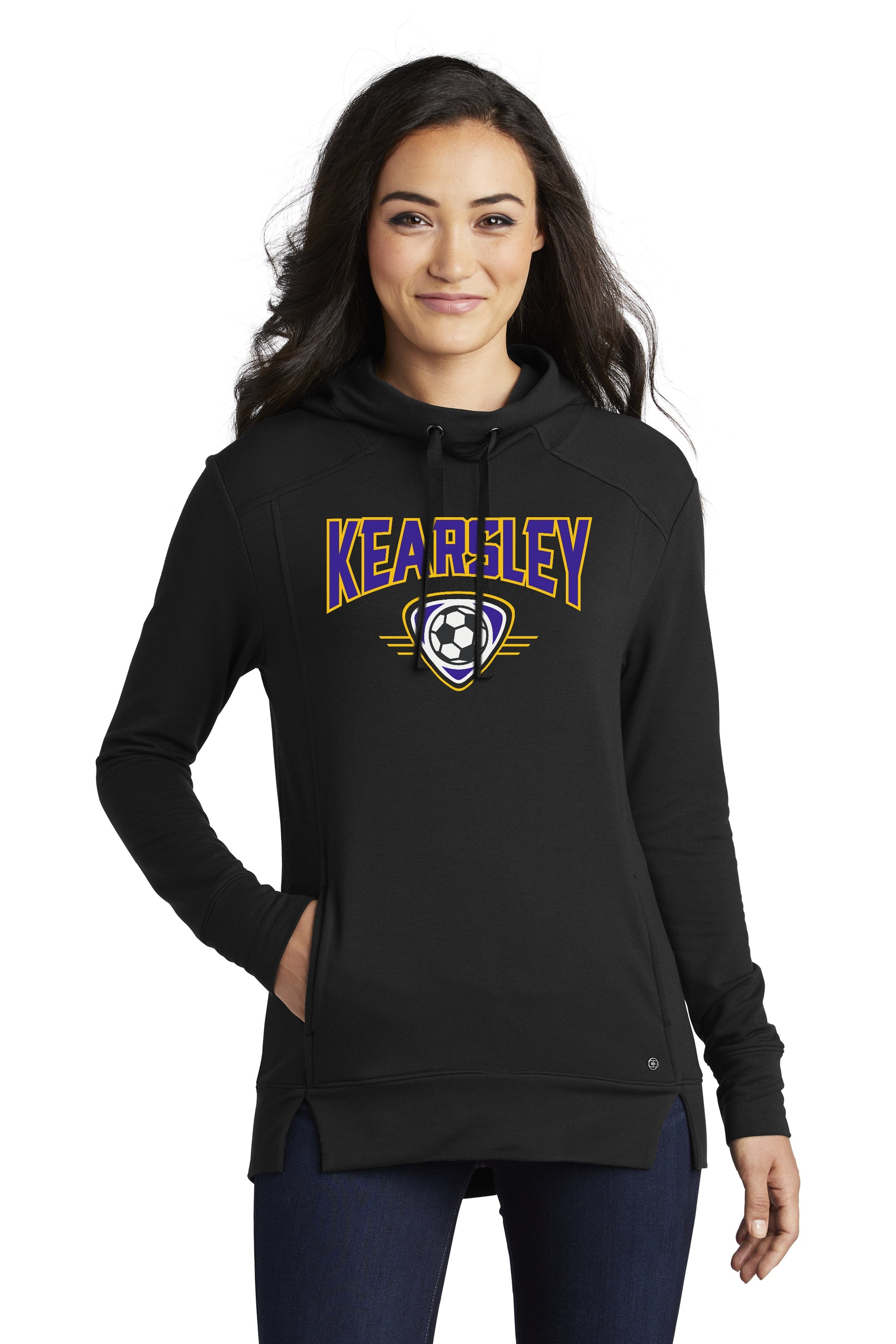 Kearsley Soccer Ladies Luuma Pullover Fleece Hoodie