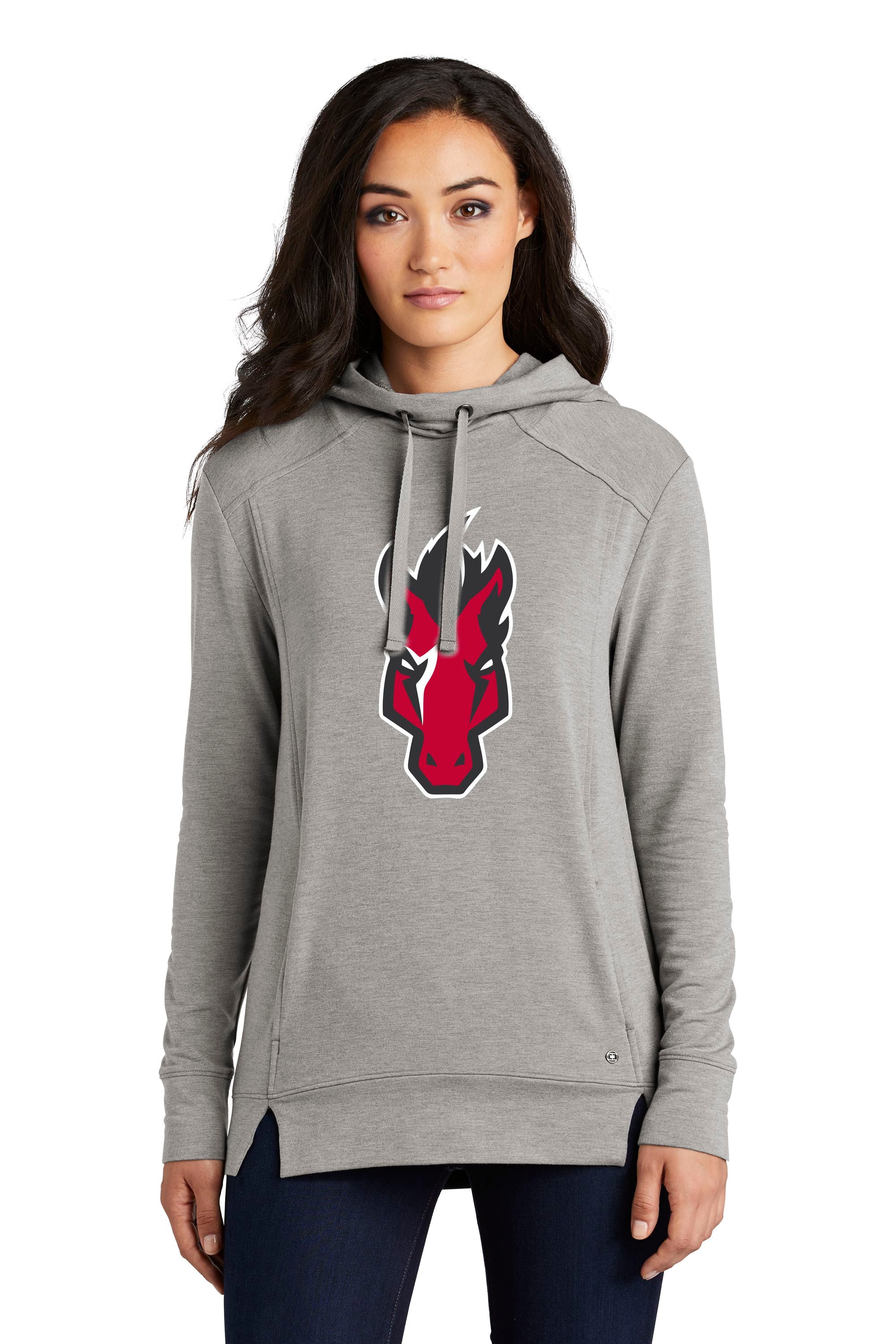 Mustangs Ladies Luuma Pullover Fleece Hoodie