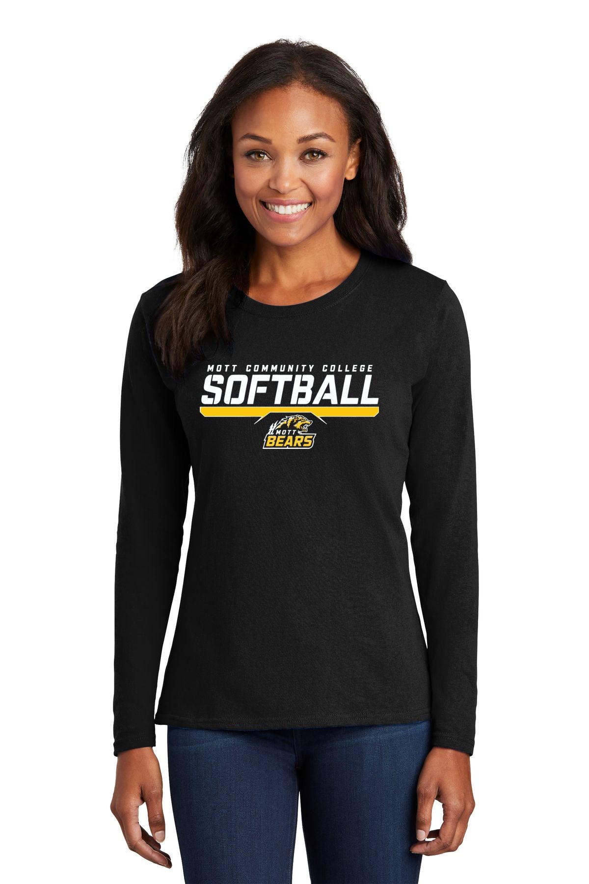 Mott Softball Basic Long Sleeve Shirt
