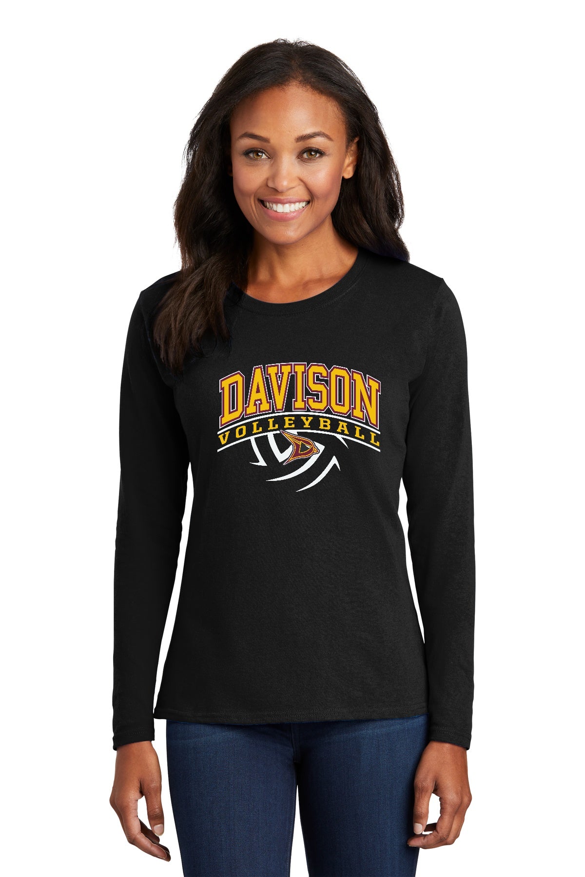 Davison Volleyball Basic Long Sleeve Shirt