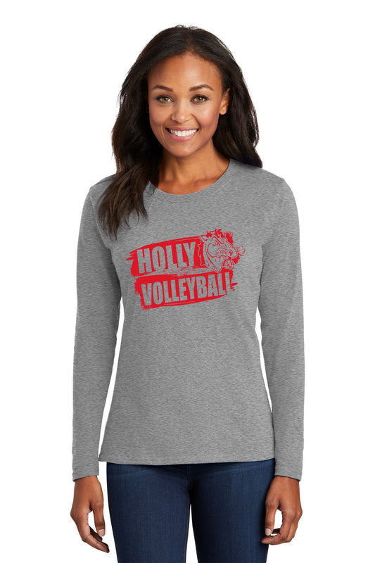 Holly Volleyball Basic Long Sleeve Shirt