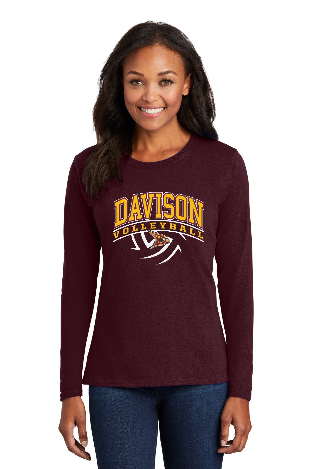 Davison Volleyball Basic Long Sleeve Shirt