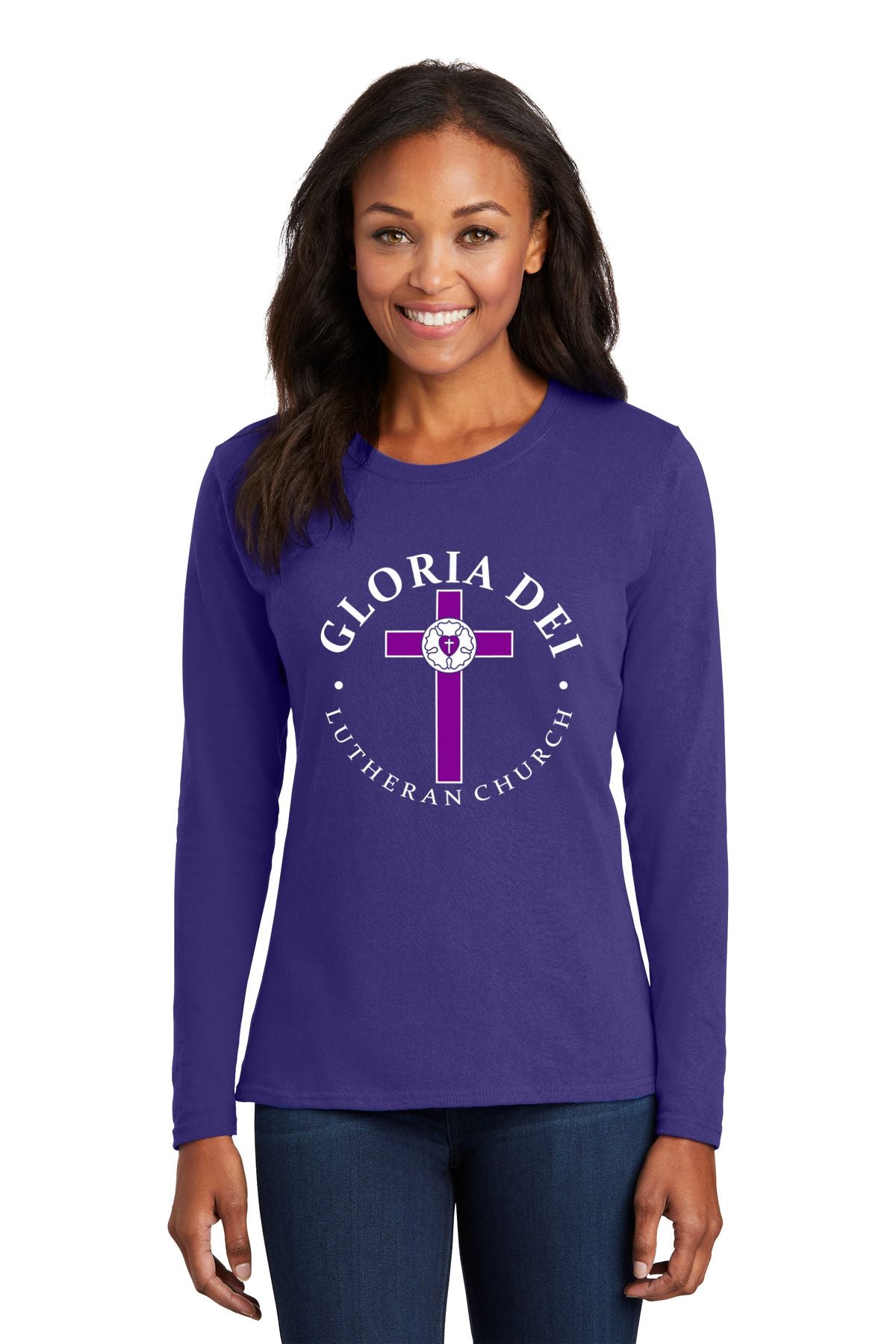 Gloria Dei Lutheran Church Ladies Long Sleeve