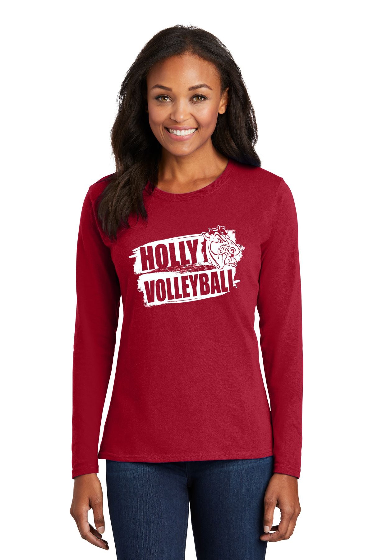 Holly Volleyball Basic Long Sleeve Shirt