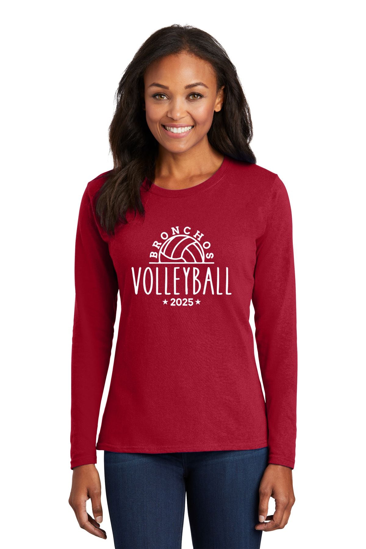 Holly Volleyball Basic Long Sleeve Shirt