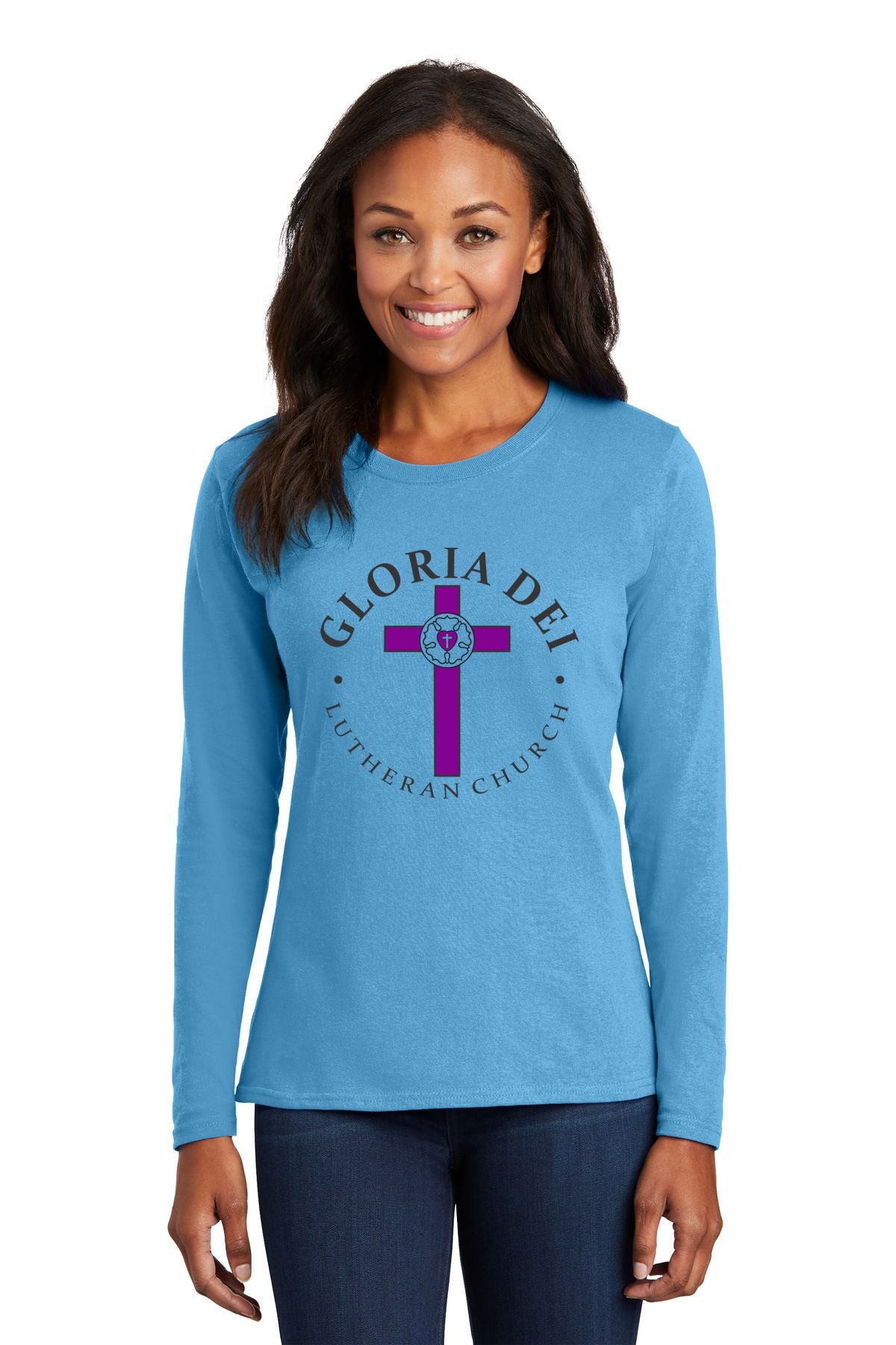 Gloria Dei Lutheran Church Ladies Long Sleeve