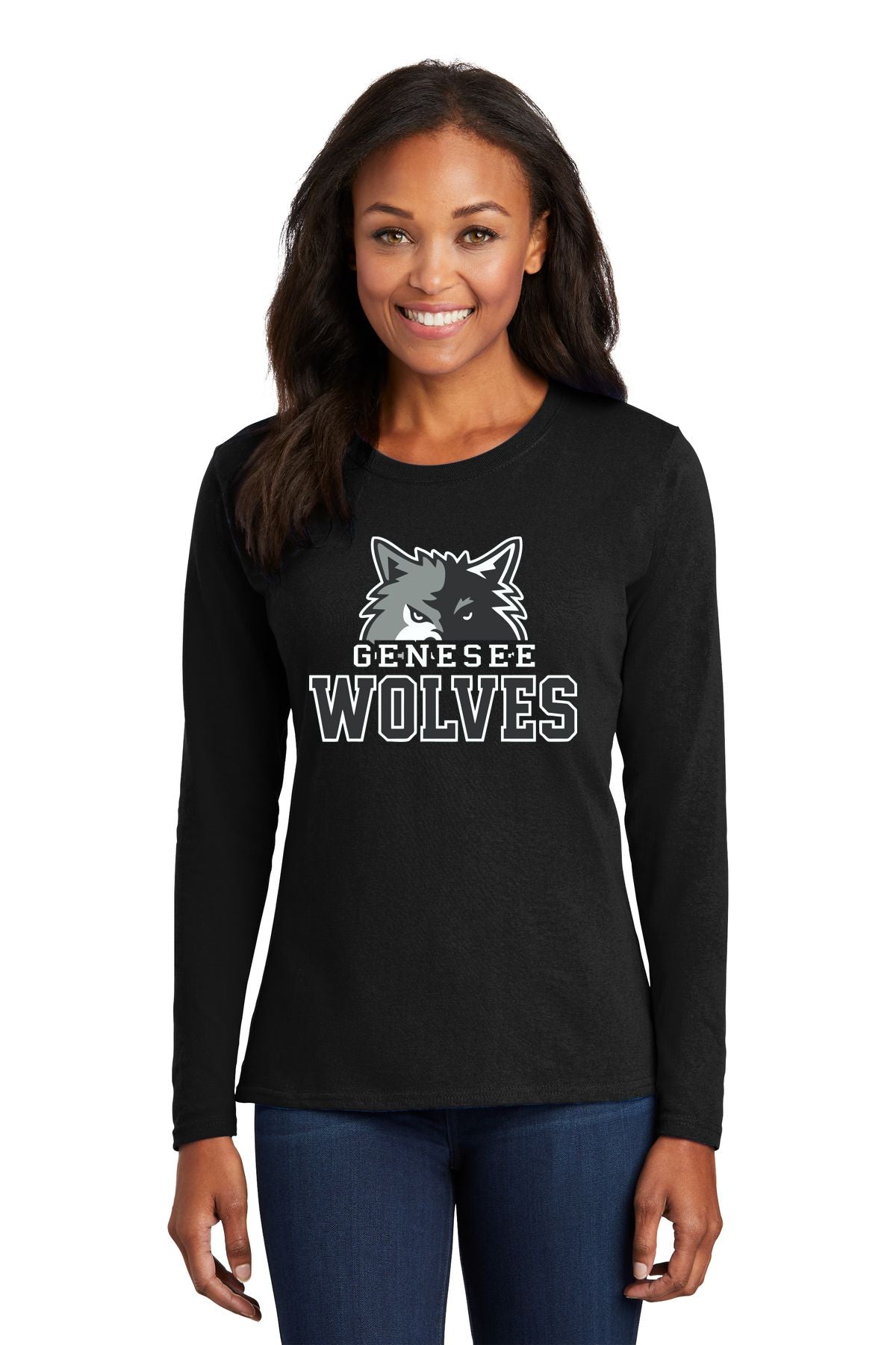 Genesee Wolves Basic Long Sleeve Shirt -GWPTO