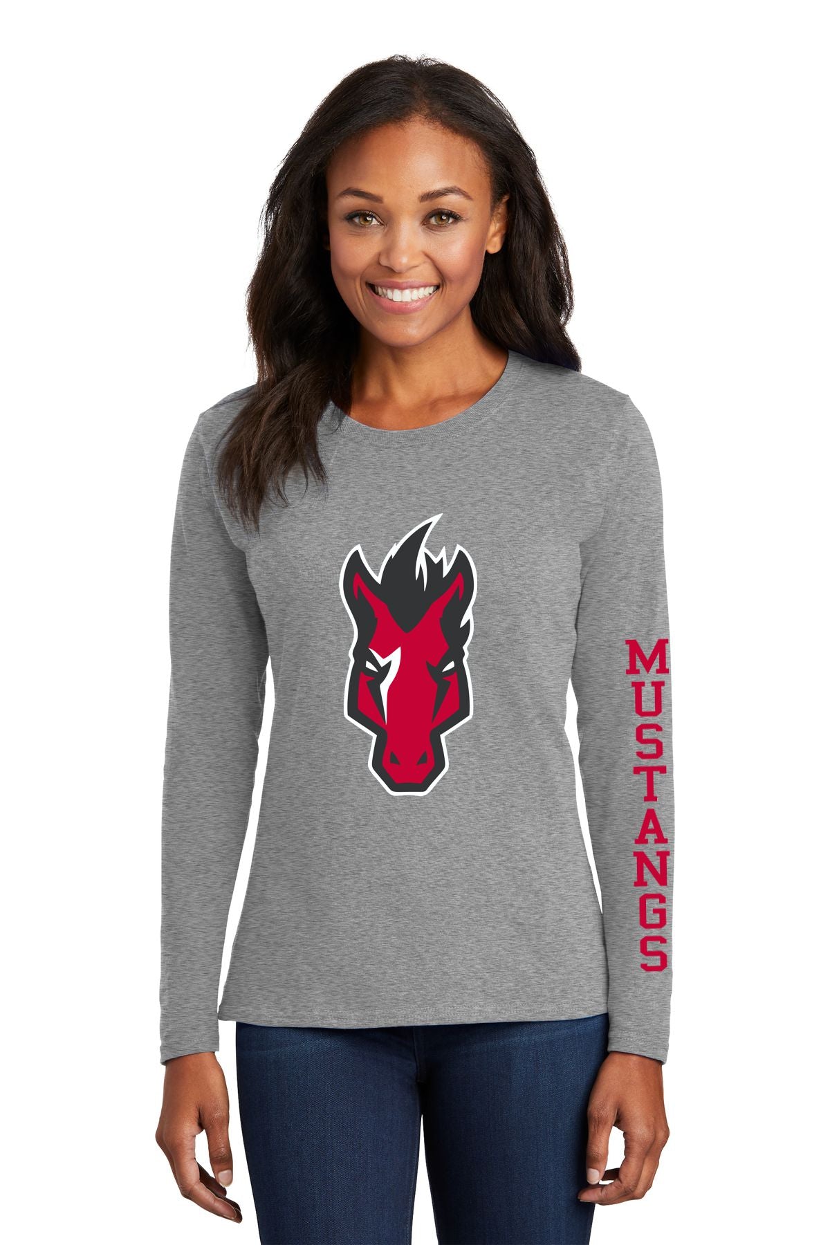 Mustangs Basic Long Sleeve Shirt