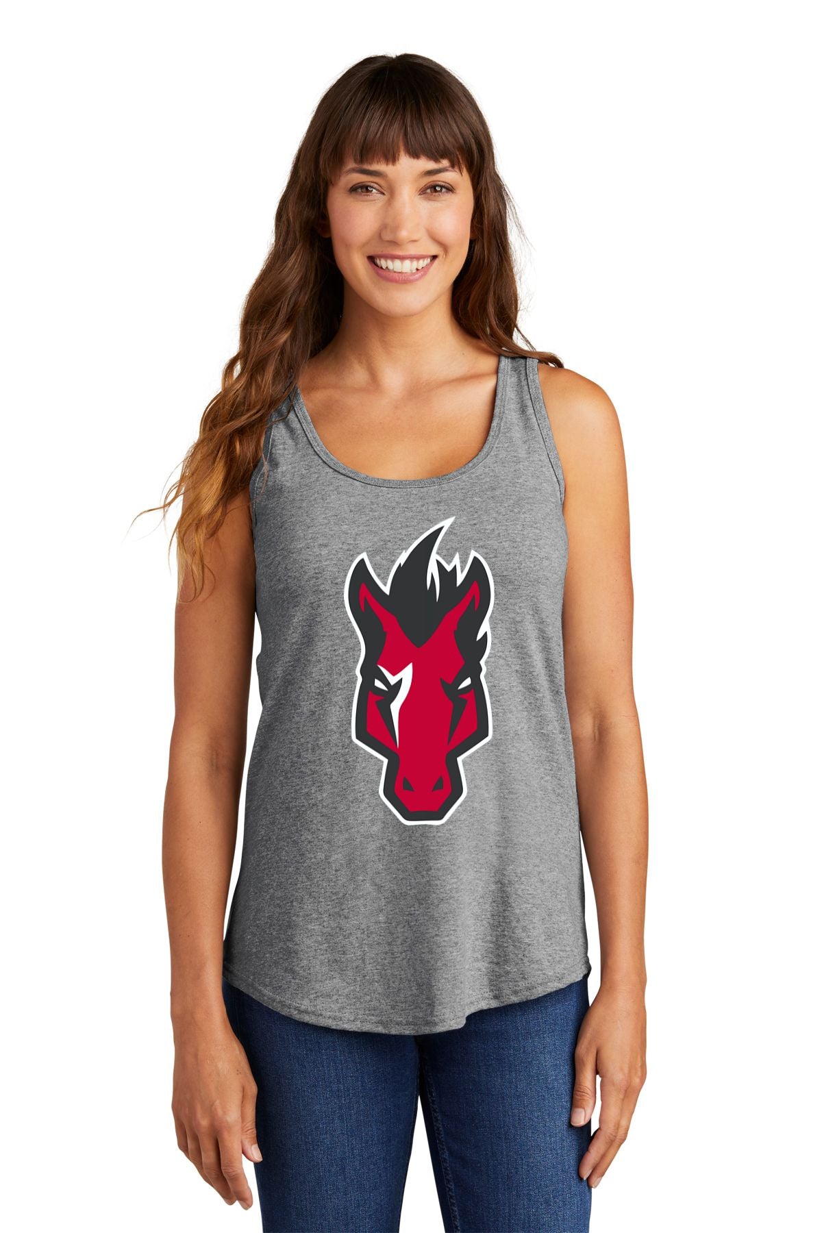 Mustangs Ladies Core Cotton Tank Top