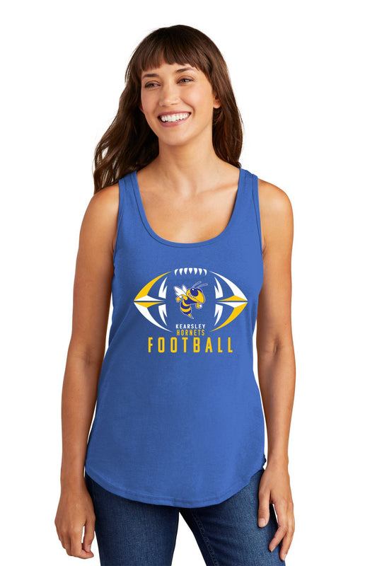 Kearsley Football Ladies Core Cotton Tank Top