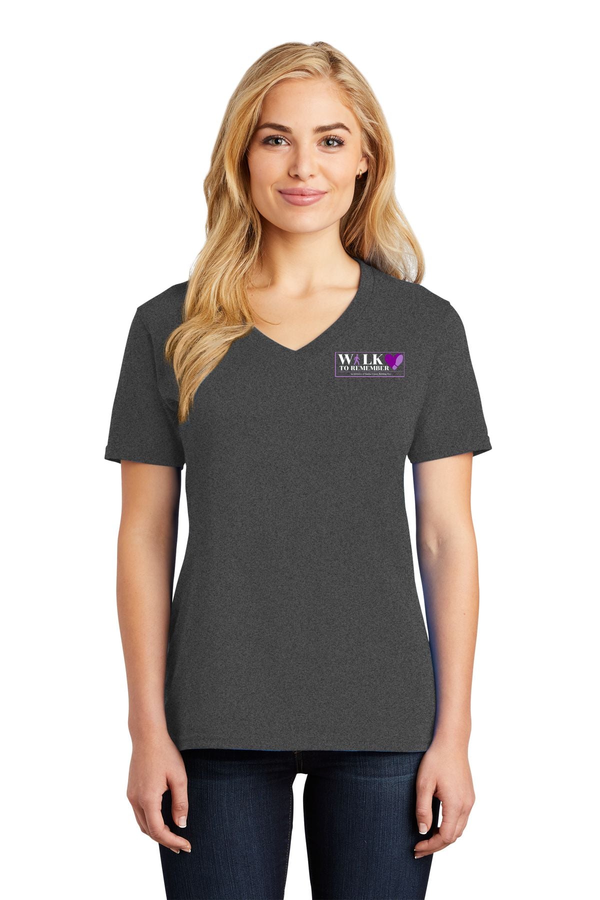 A Walk To Remember 2025 Ladies Basic V-Neck T-shirt