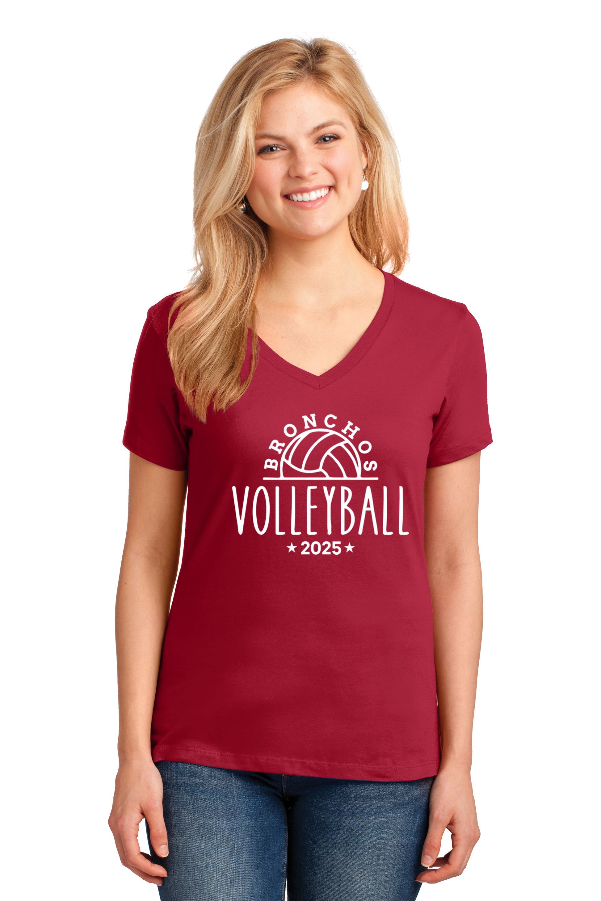 Holly Volleyball Ladies T-shirt