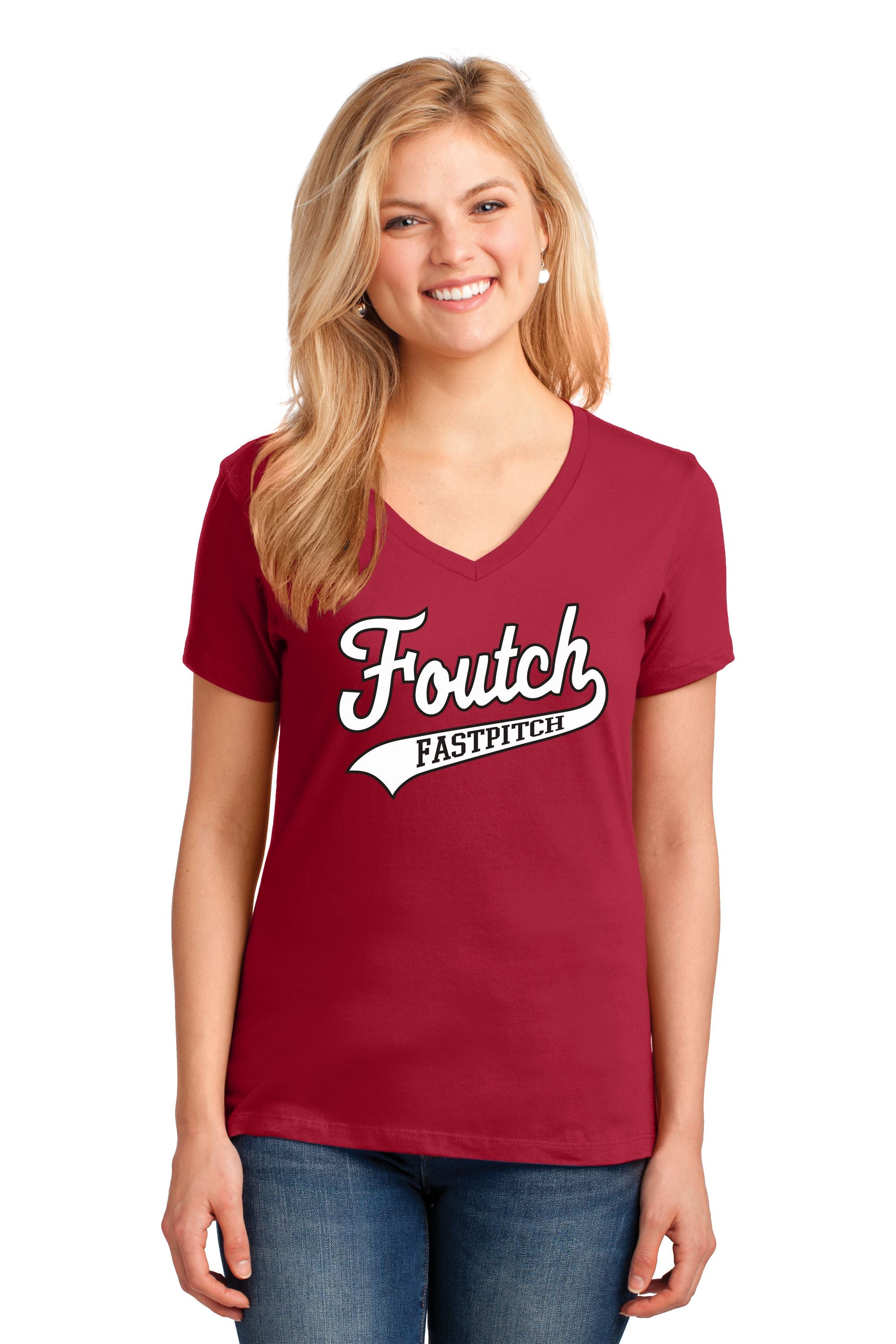 Foutch Fastpitch Ladies T-shirt