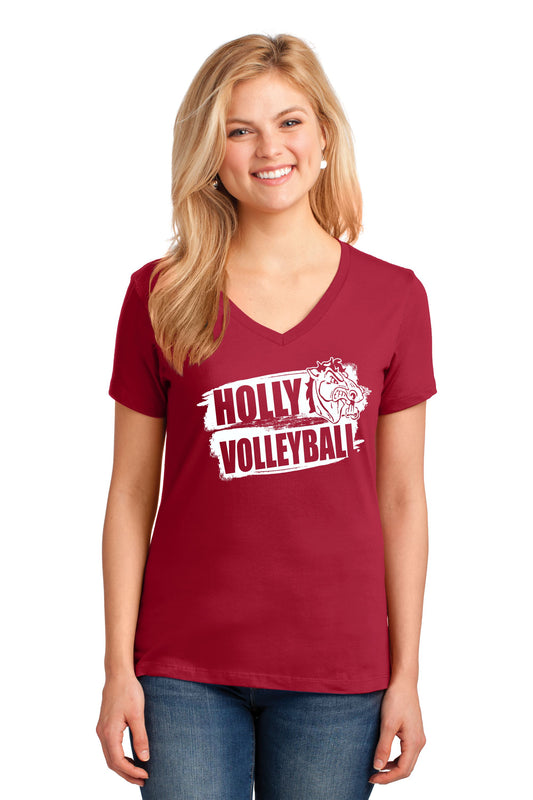 Holly Volleyball Ladies T-shirt