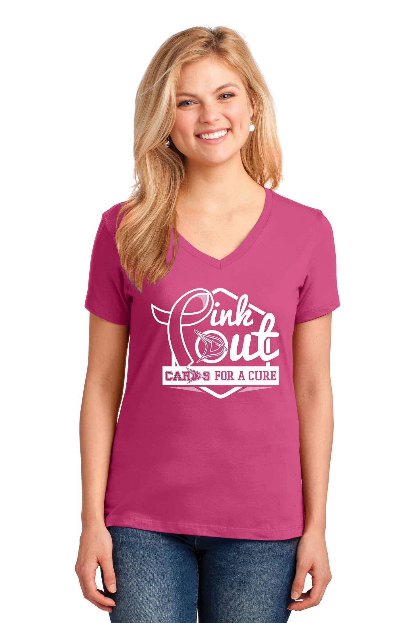 Davison Pink Out Ladies Tee