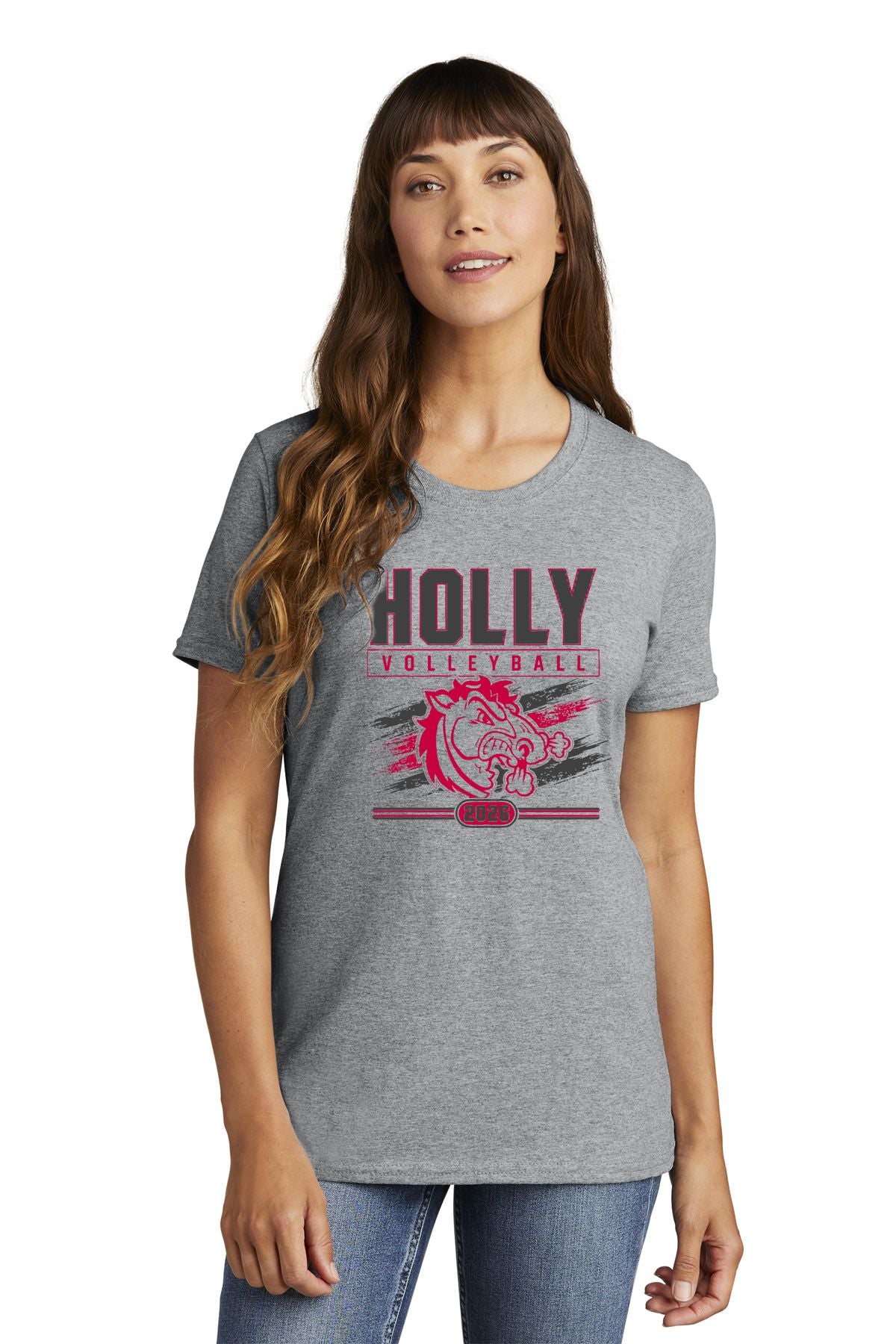 Holly Volleyball Basic Ladies T-shirt