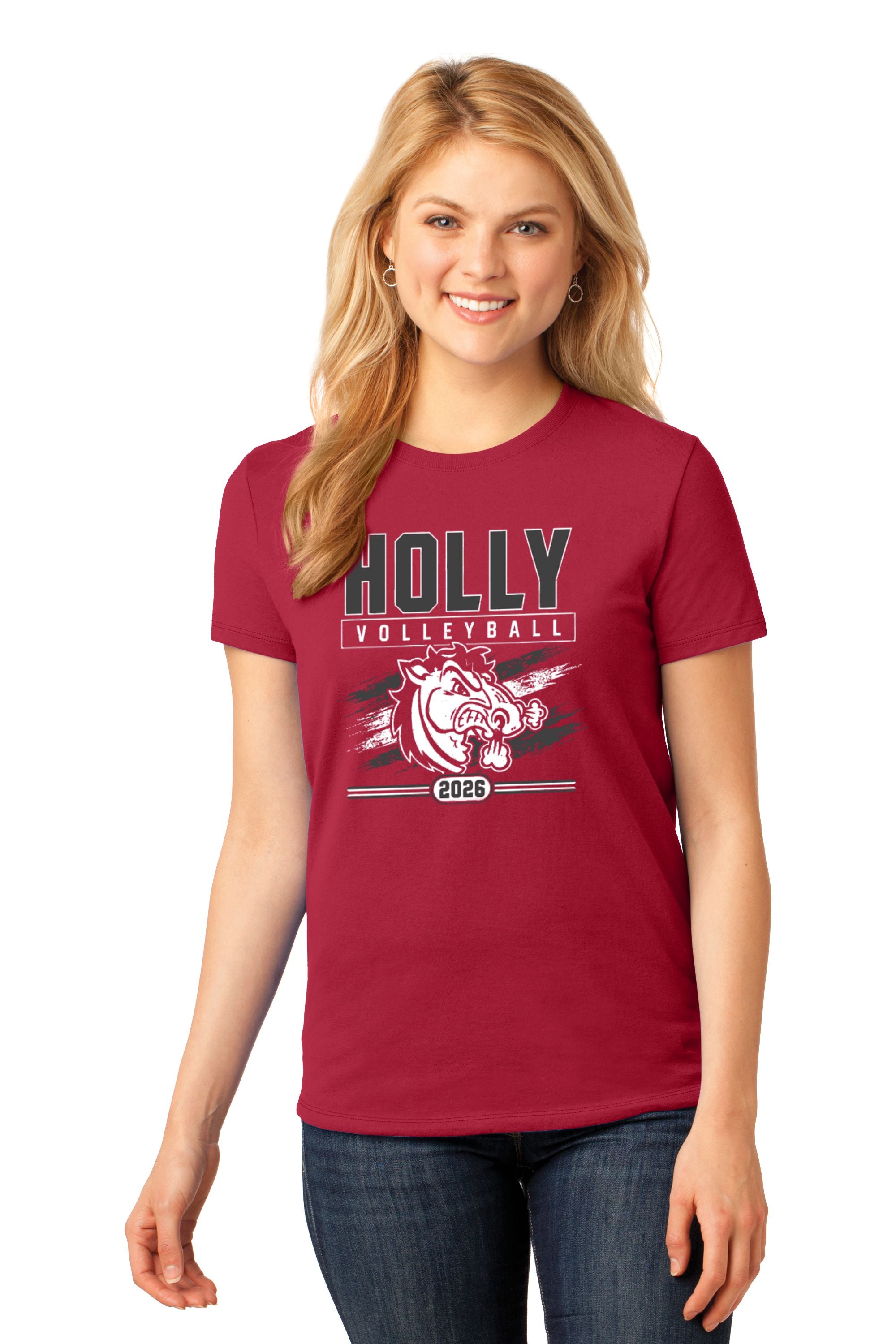 Holly Volleyball Basic T-shirt