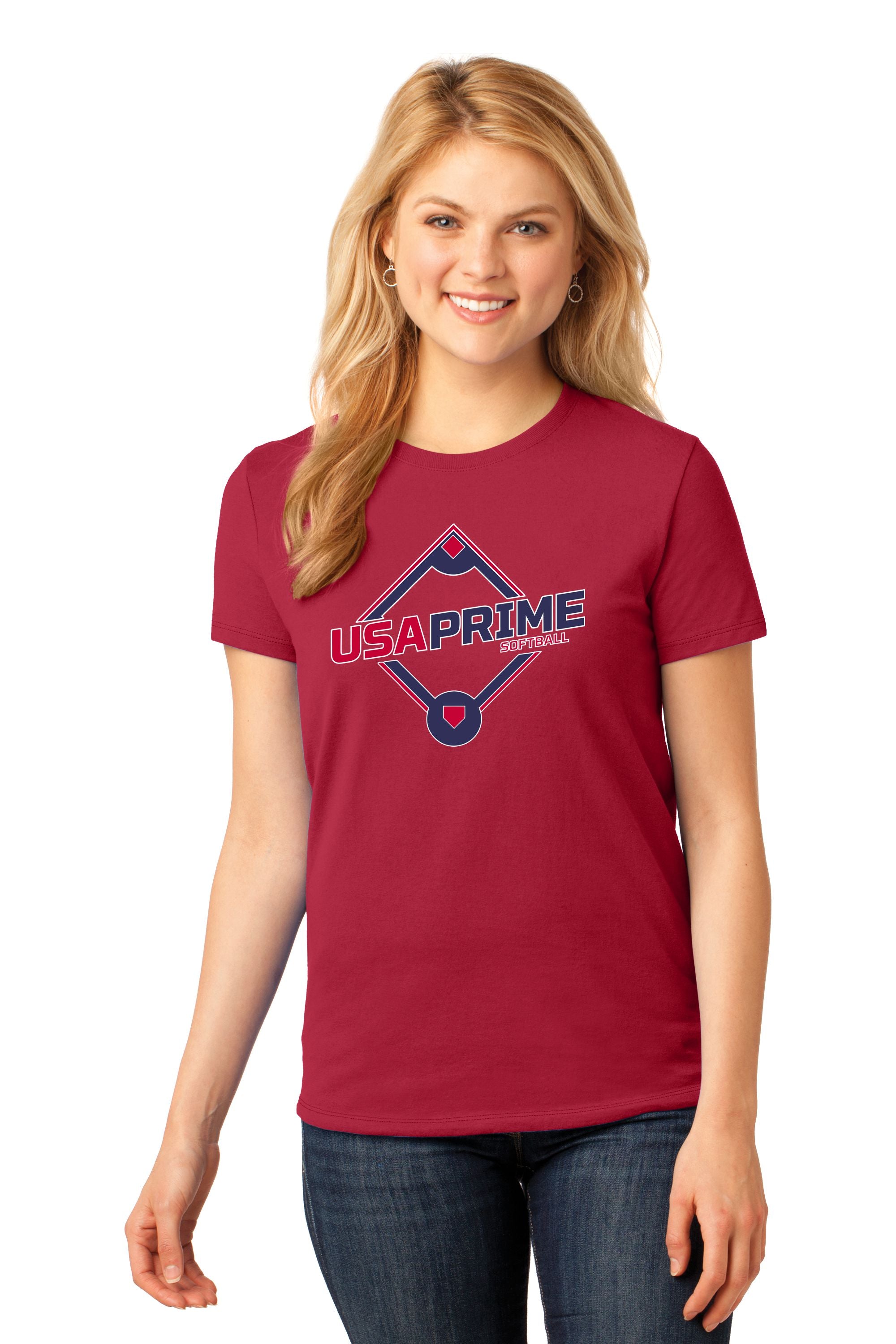 USA Prime Softball Basic T-shirt