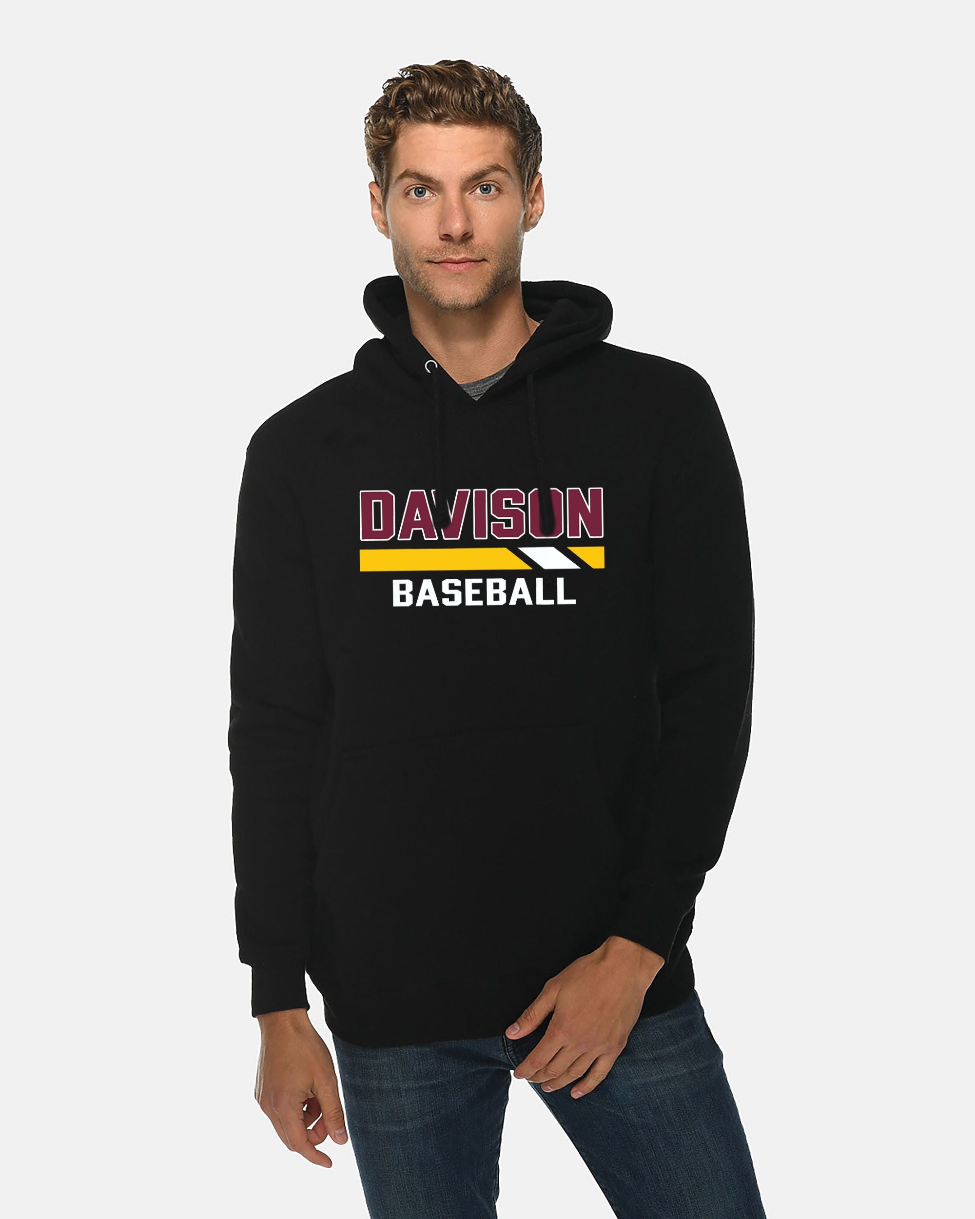 Davison Baseball Heavyweight Pullover Hoodie