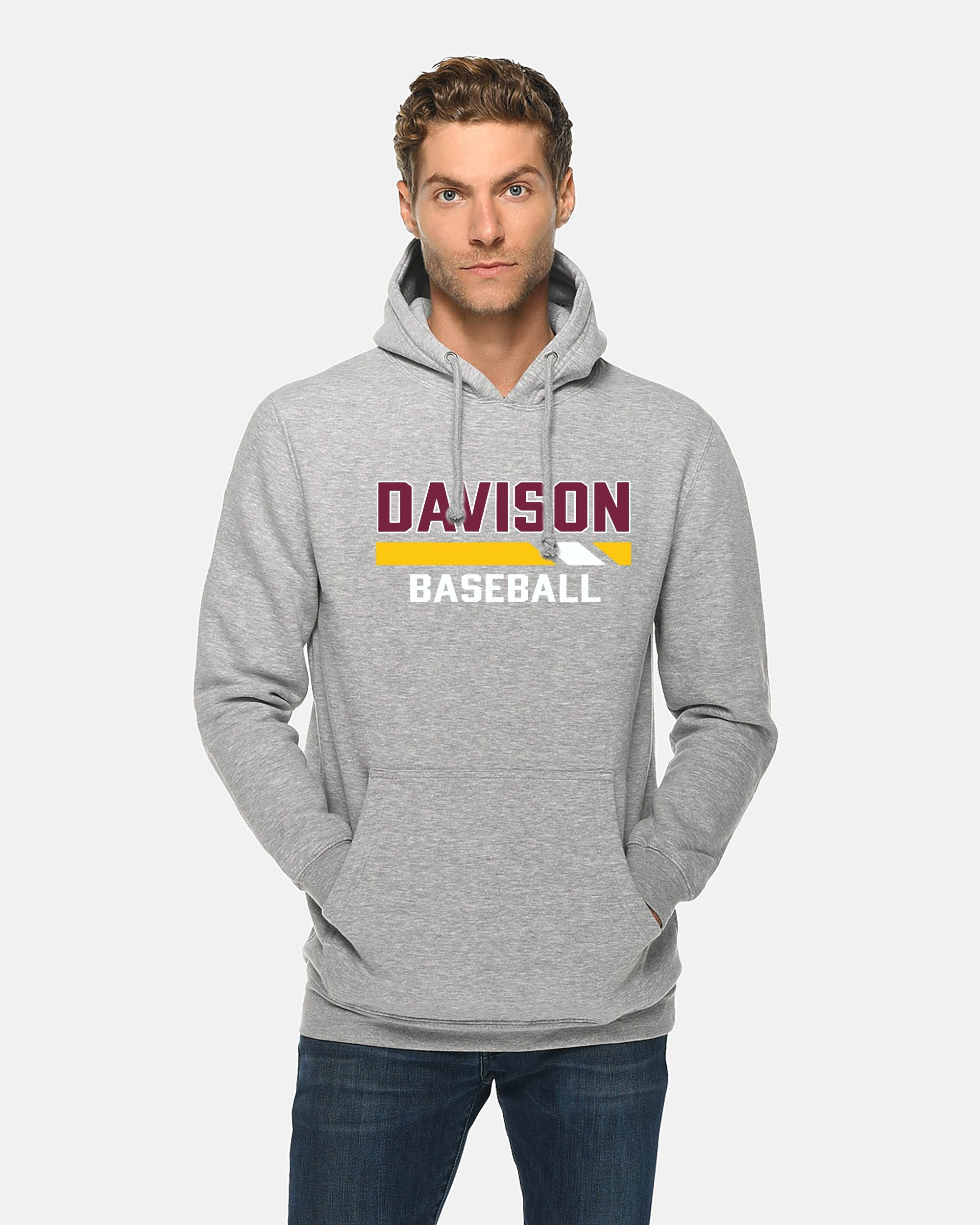 Davison Baseball Heavyweight Pullover Hoodie